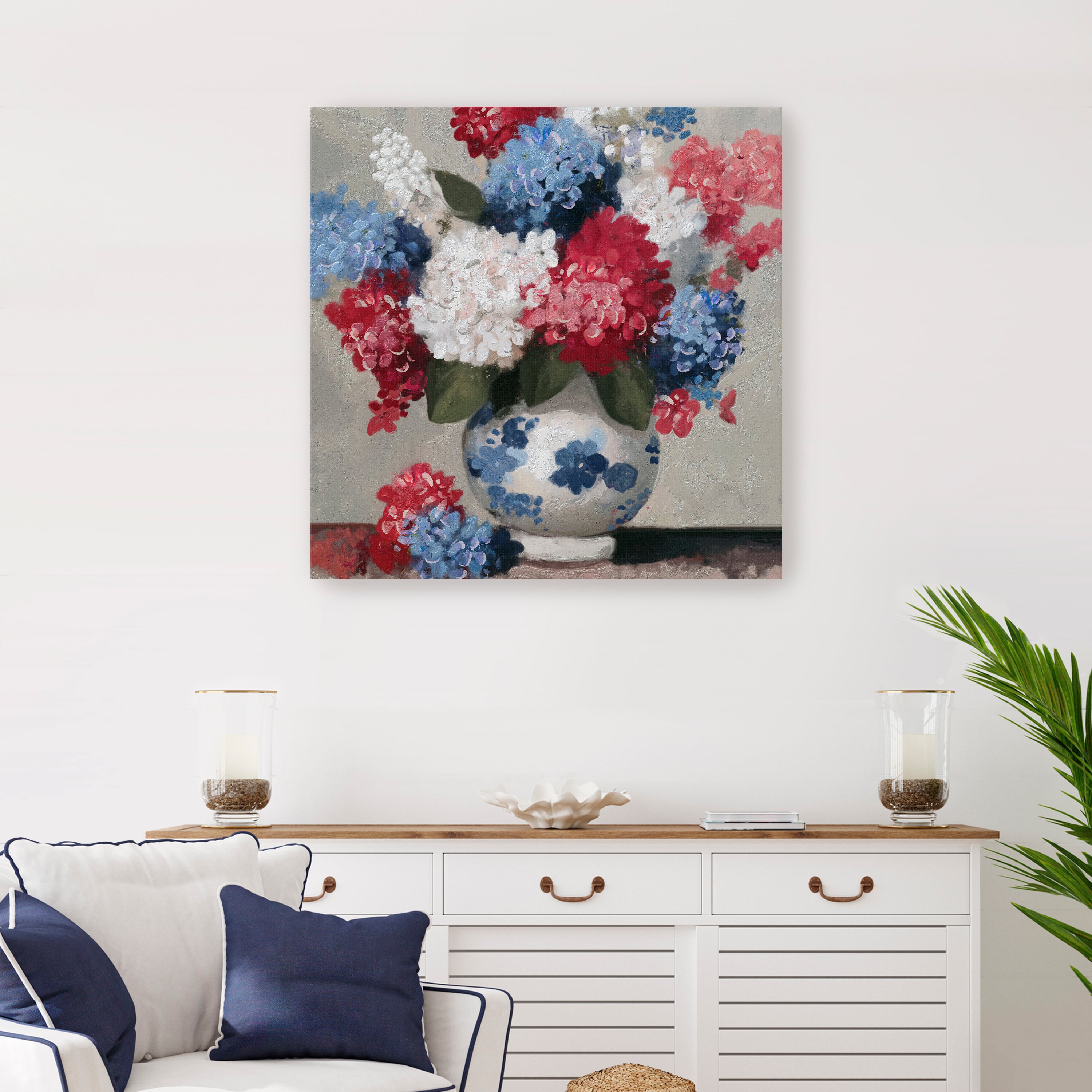 Colors of Patriotism Canvas Giclee