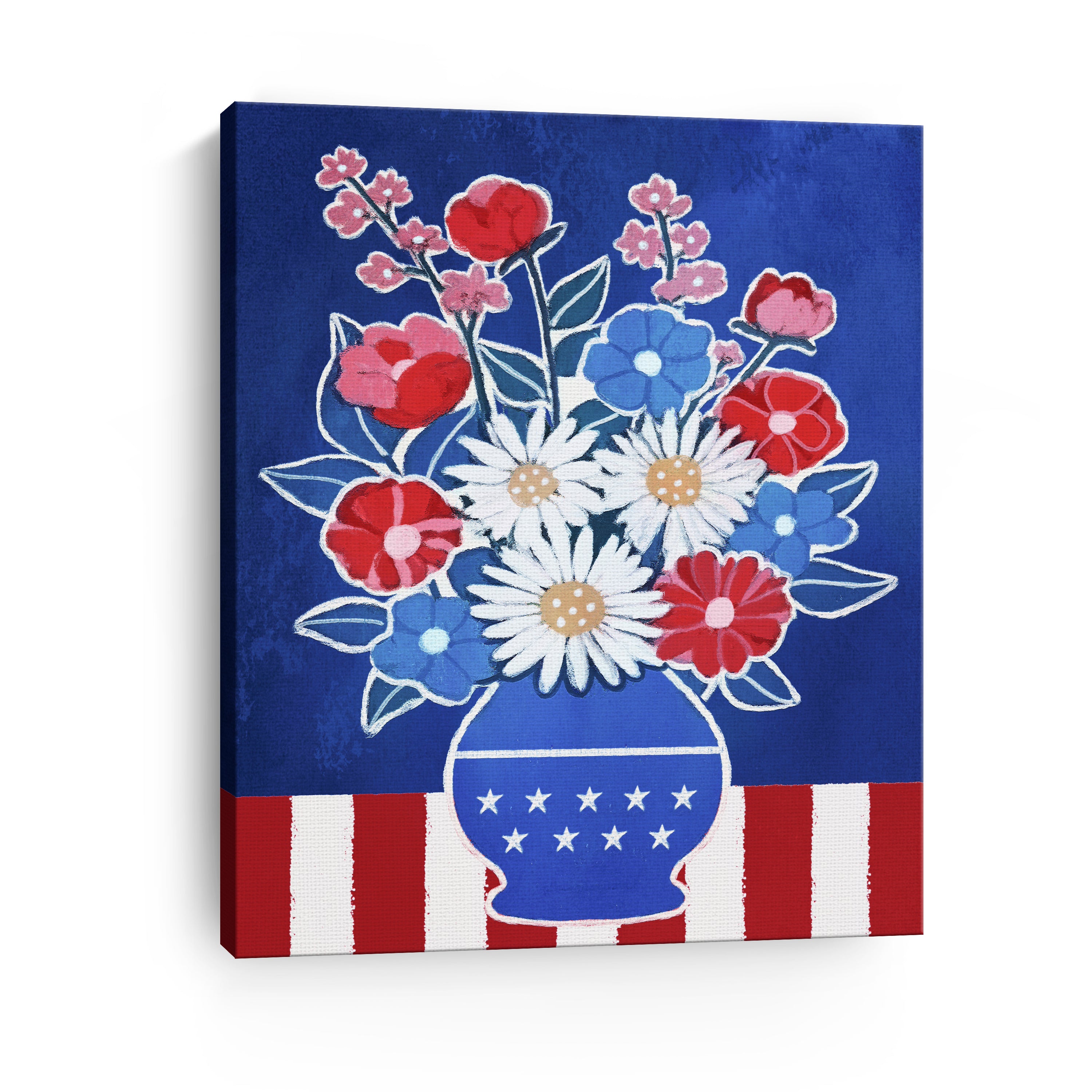 Valor, Purity, and Justice Canvas Giclee