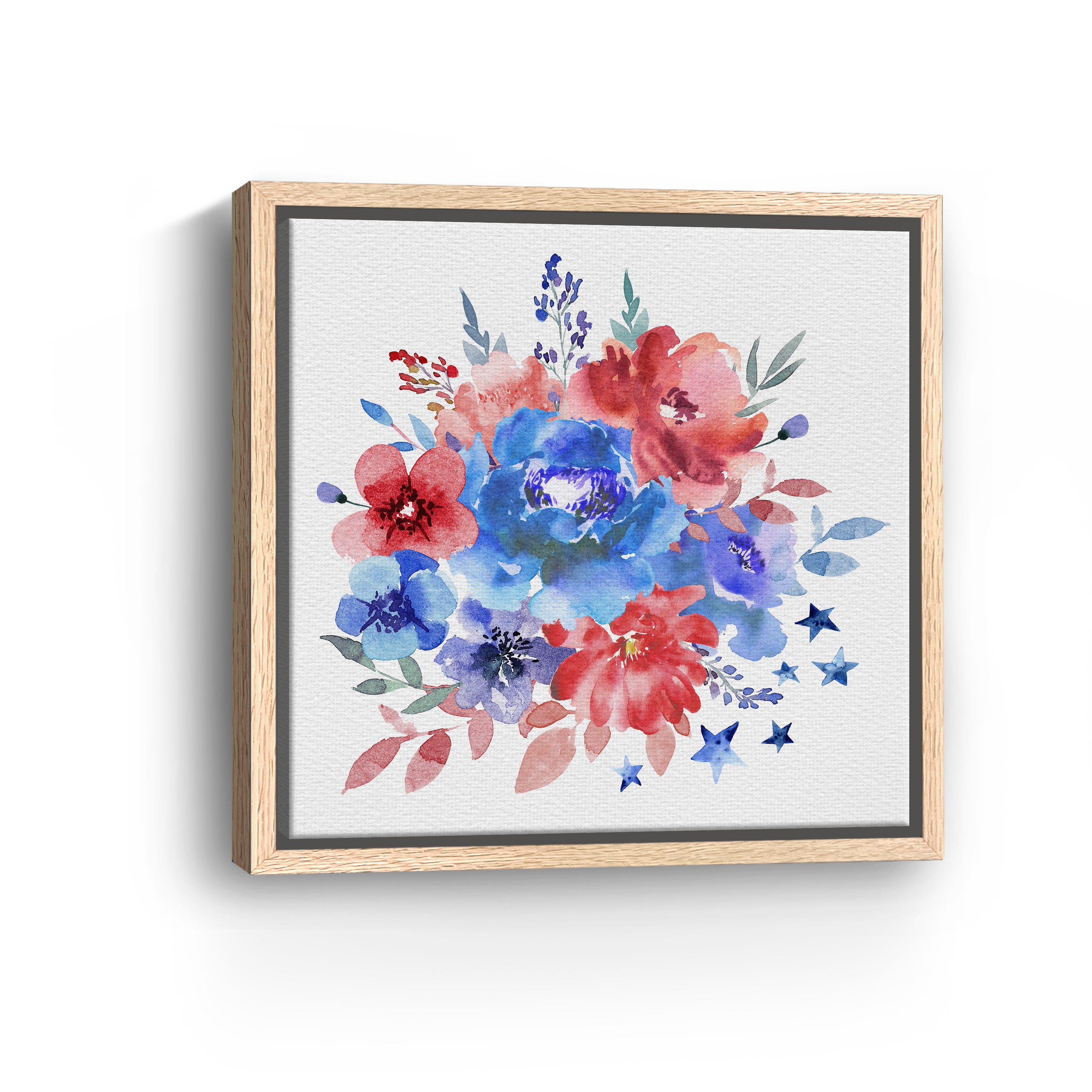 Liberty Blossoms Canvas Giclee