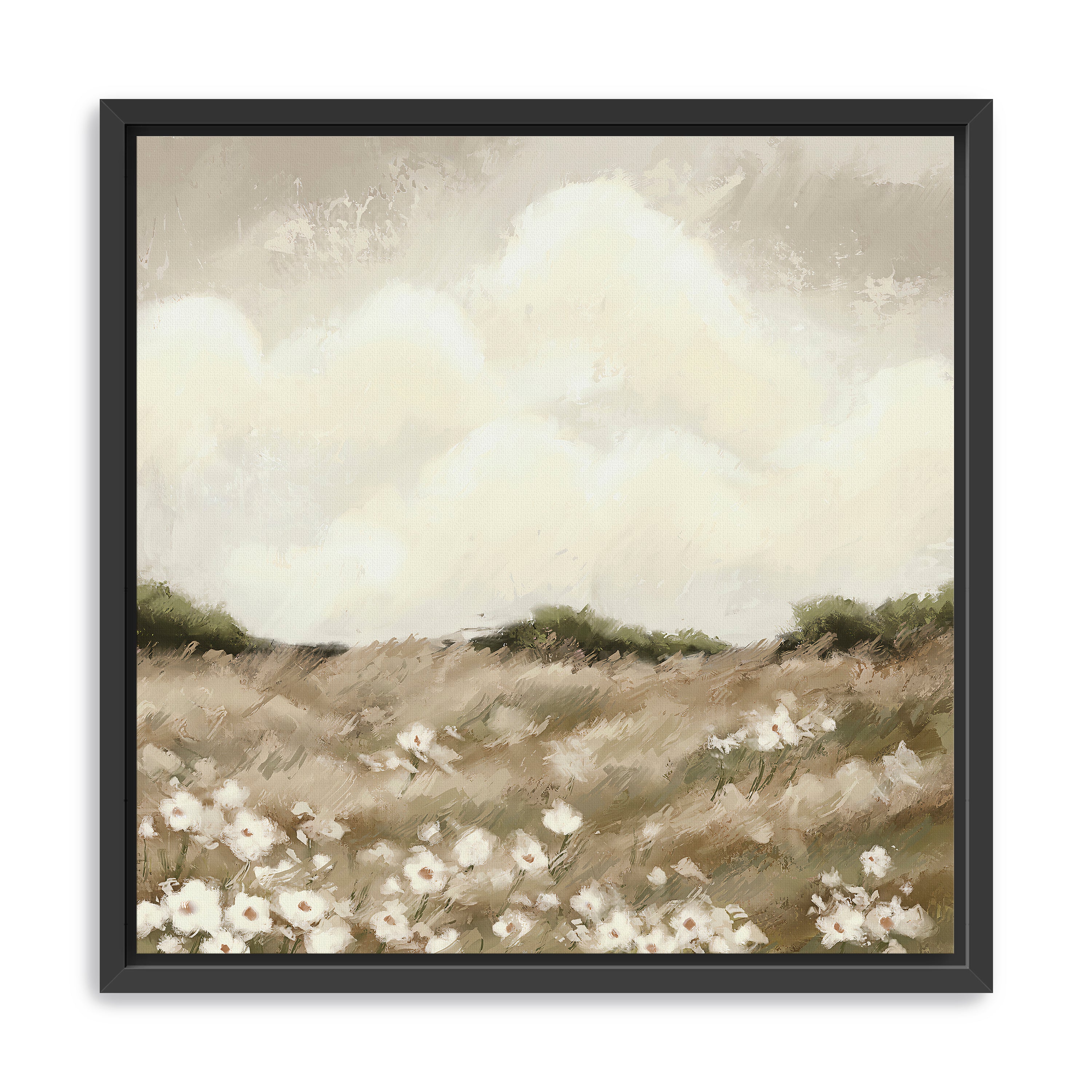 Where Petals Meet the Sky Canvas Giclee