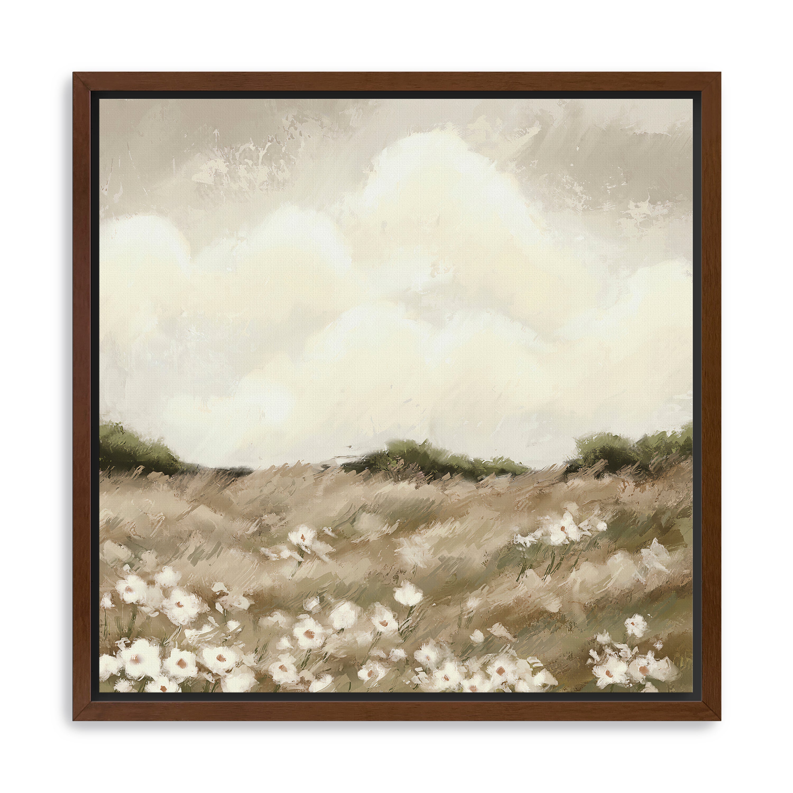 Where Petals Meet the Sky Canvas Giclee