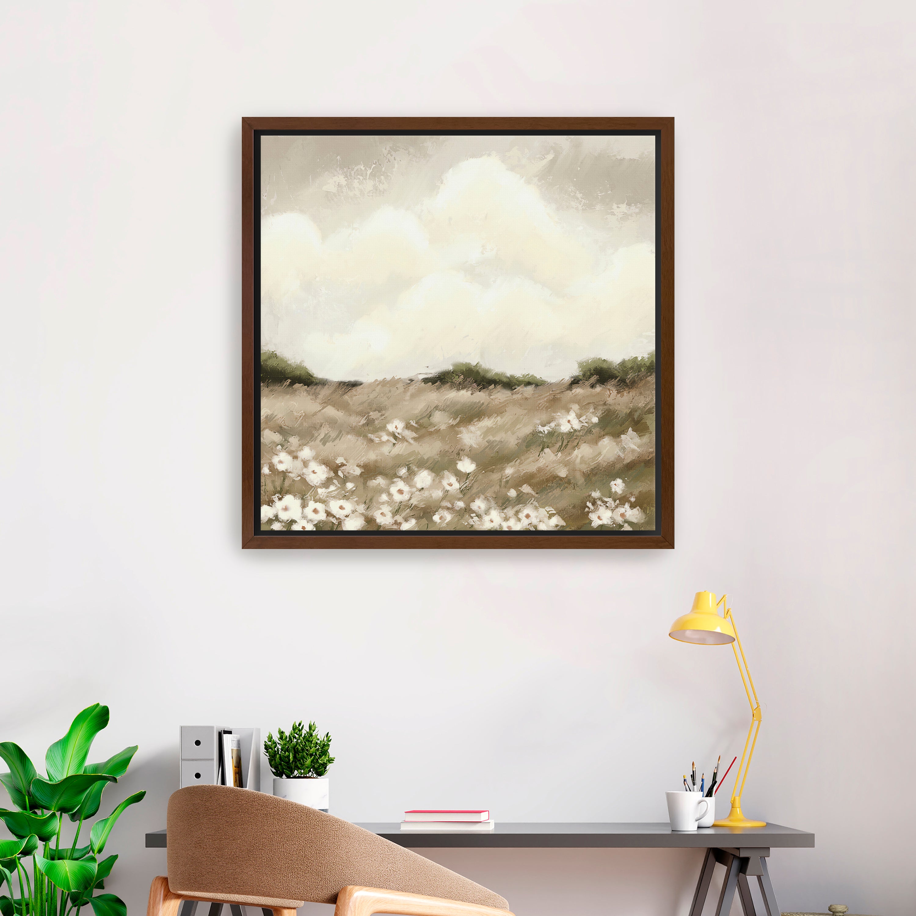 Where Petals Meet the Sky Canvas Giclee