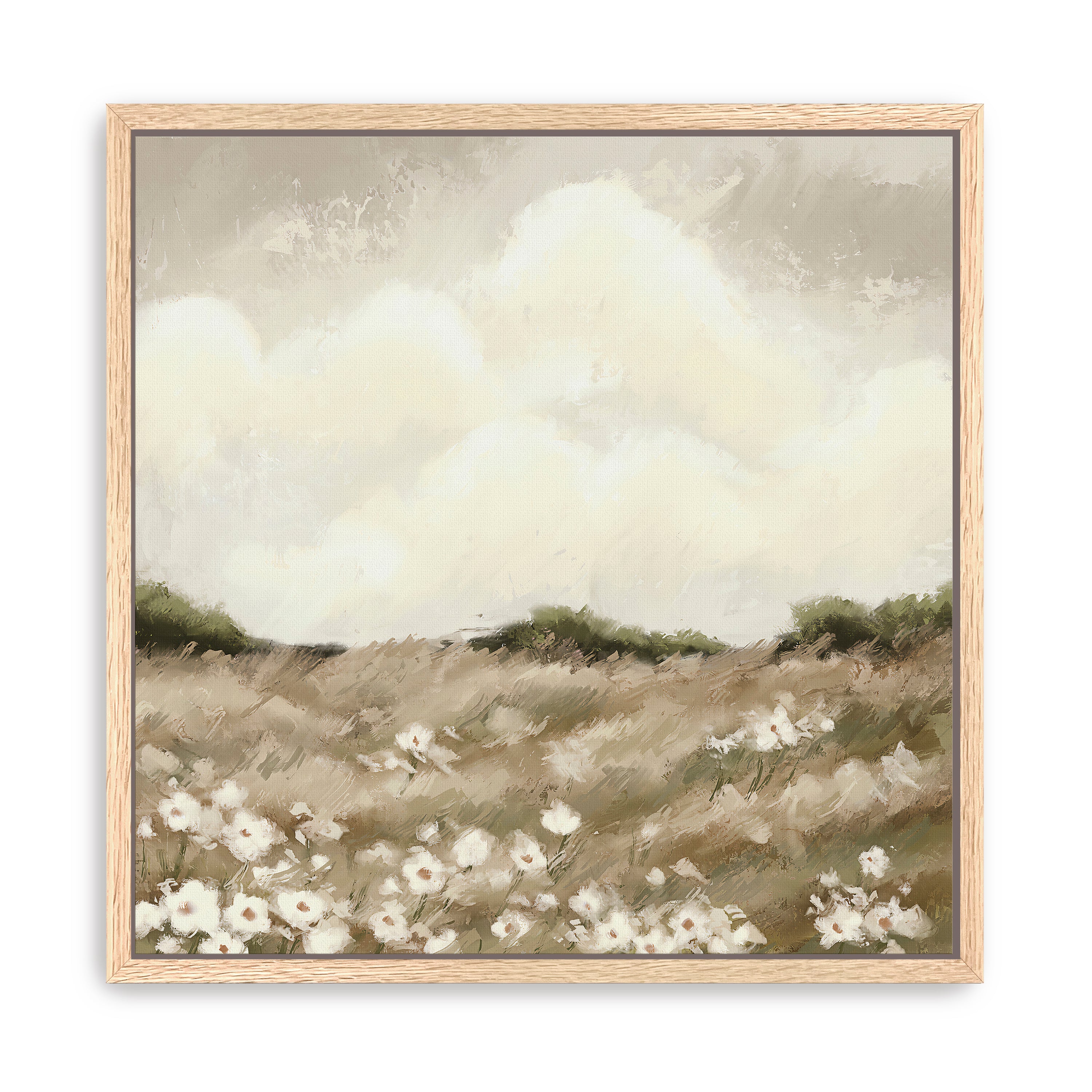Where Petals Meet the Sky Canvas Giclee
