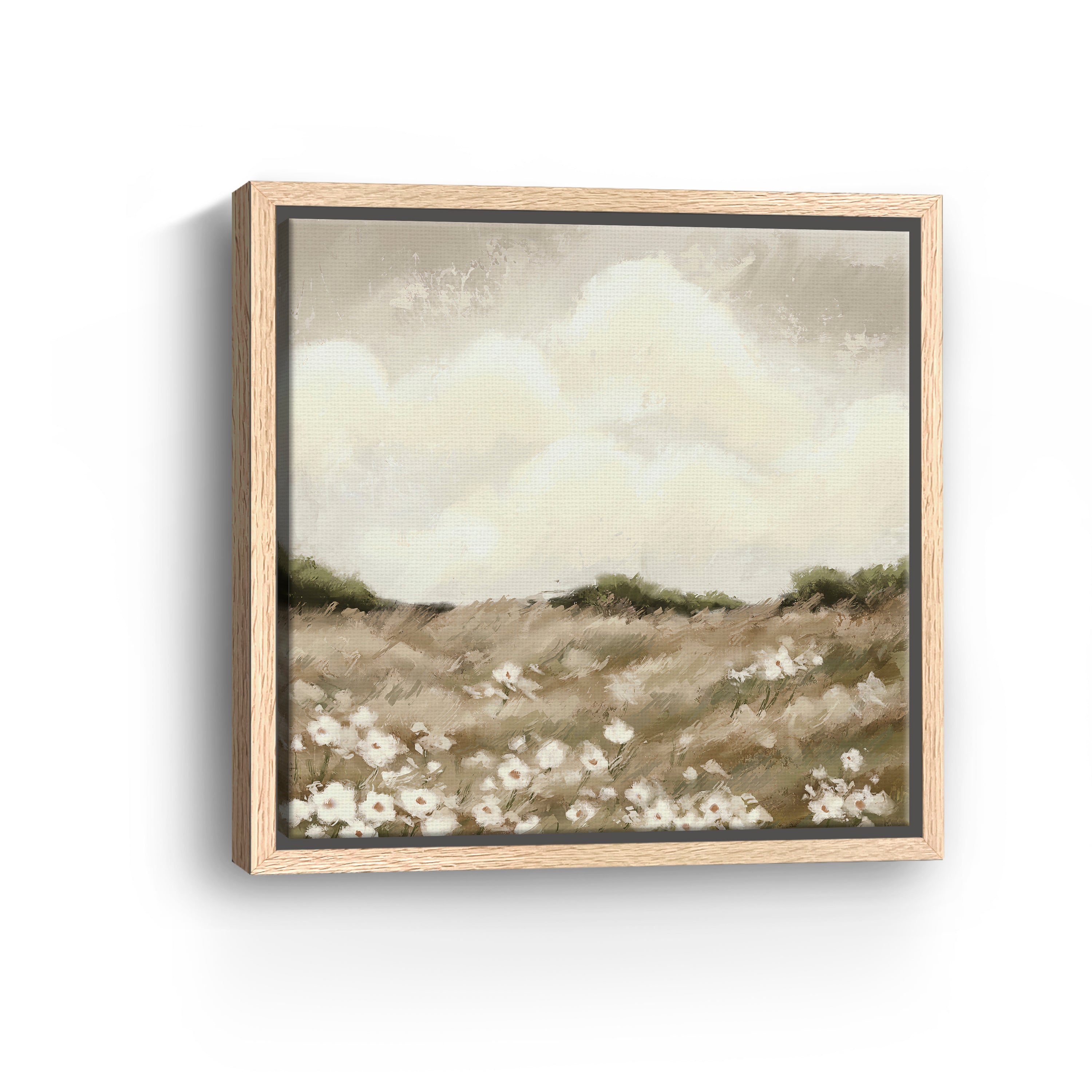 Where Petals Meet the Sky Canvas Giclee