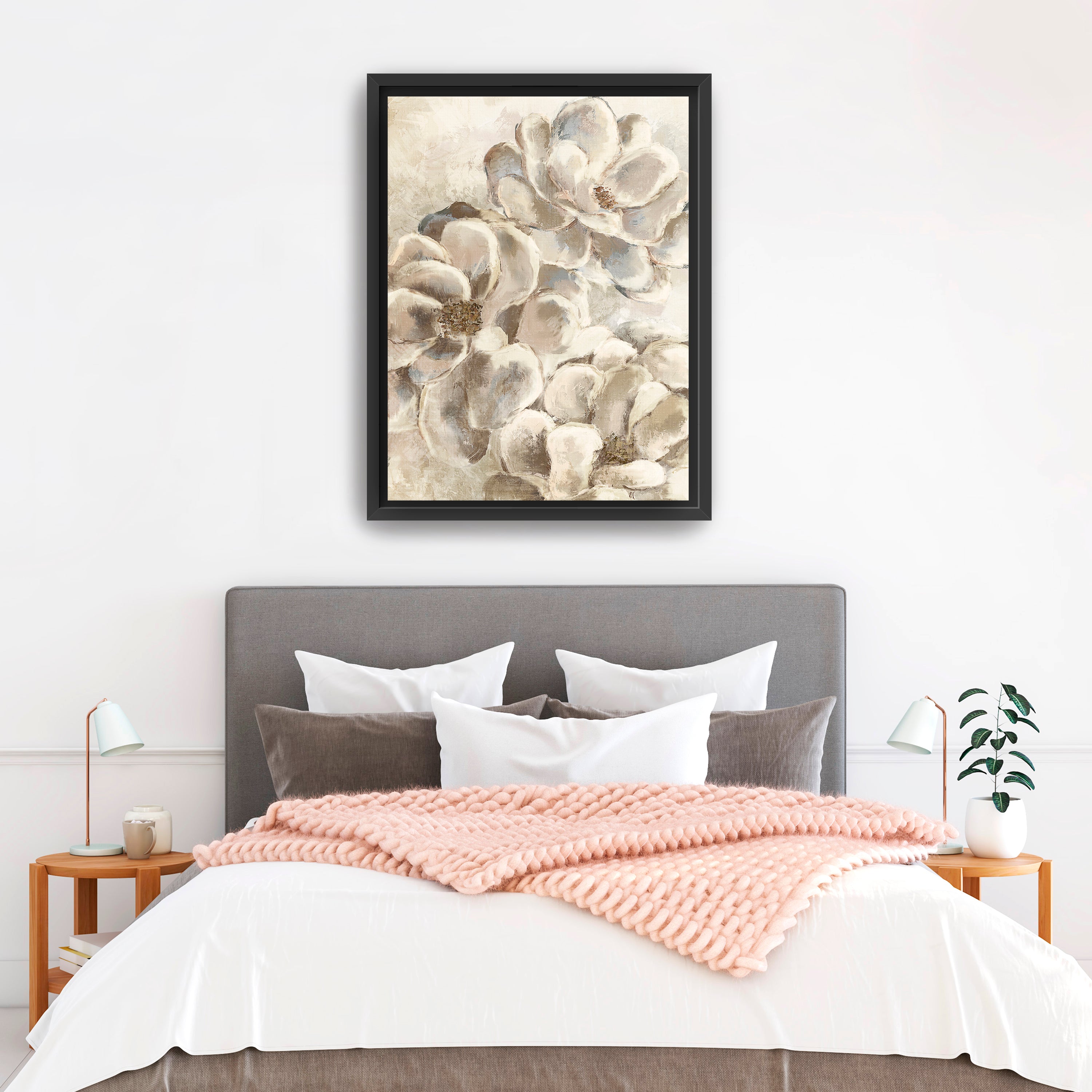 Faded Bloom Elegy Canvas Giclee