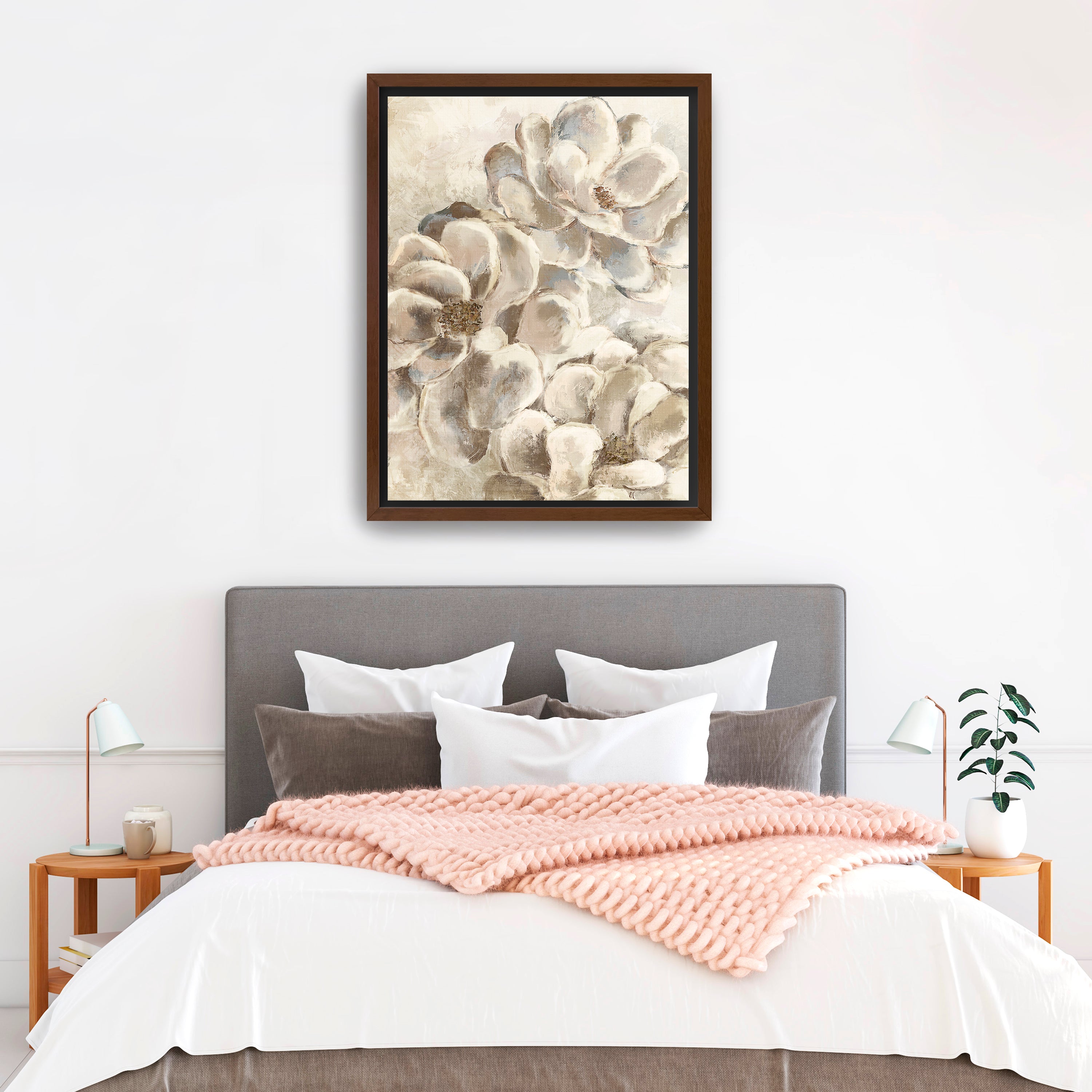 Faded Bloom Elegy Canvas Giclee