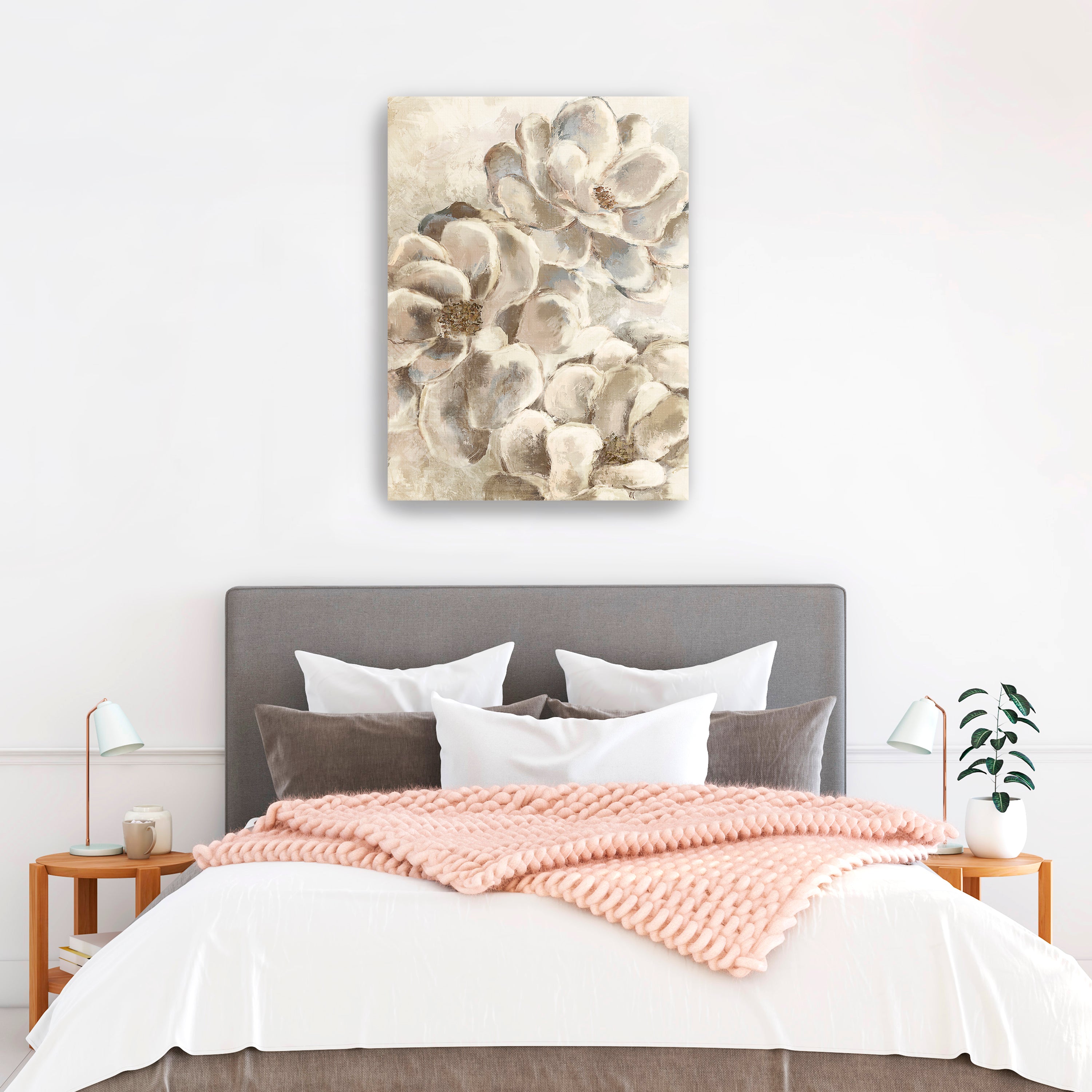 Faded Bloom Elegy Canvas Giclee