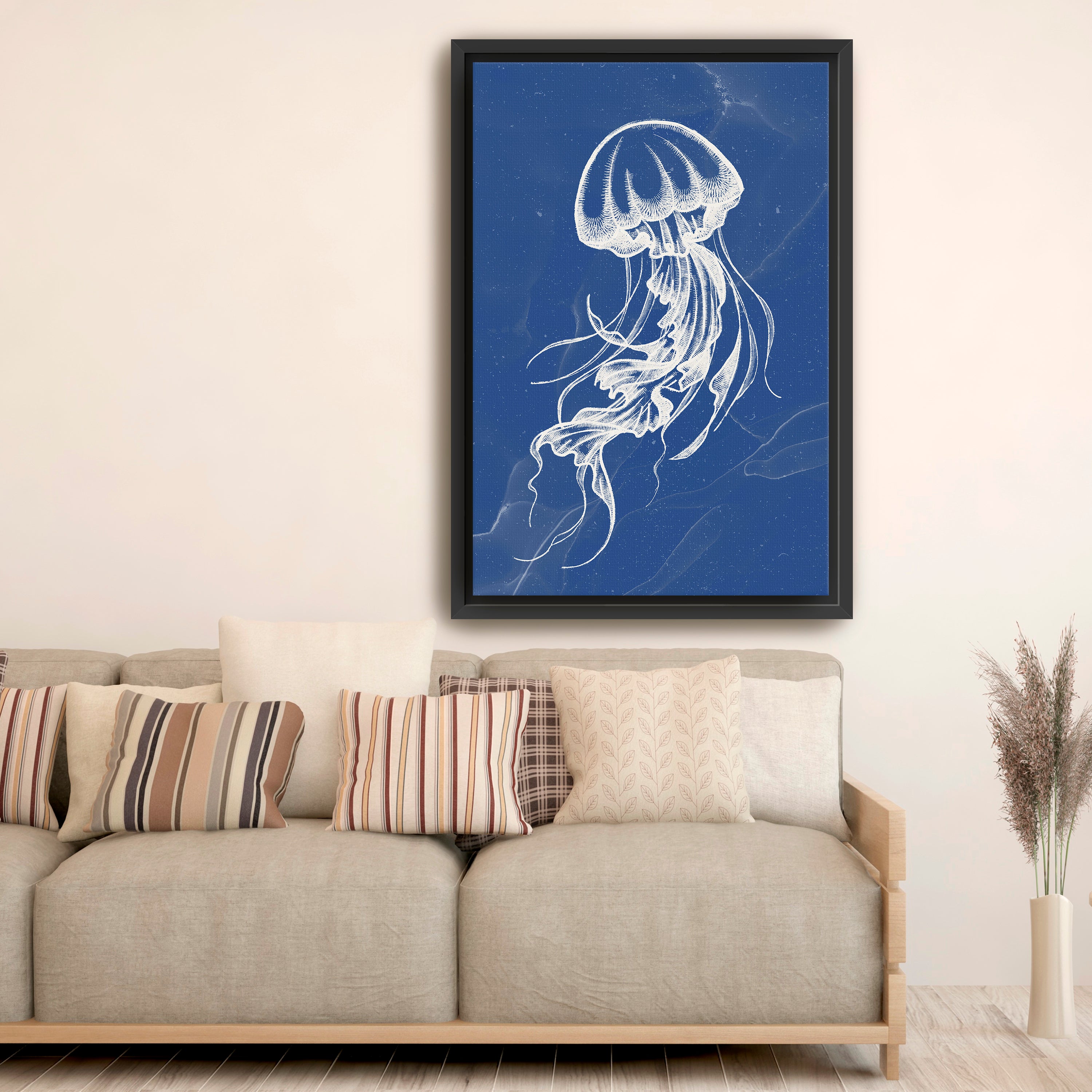 Jellyfish III Canvas Giclee