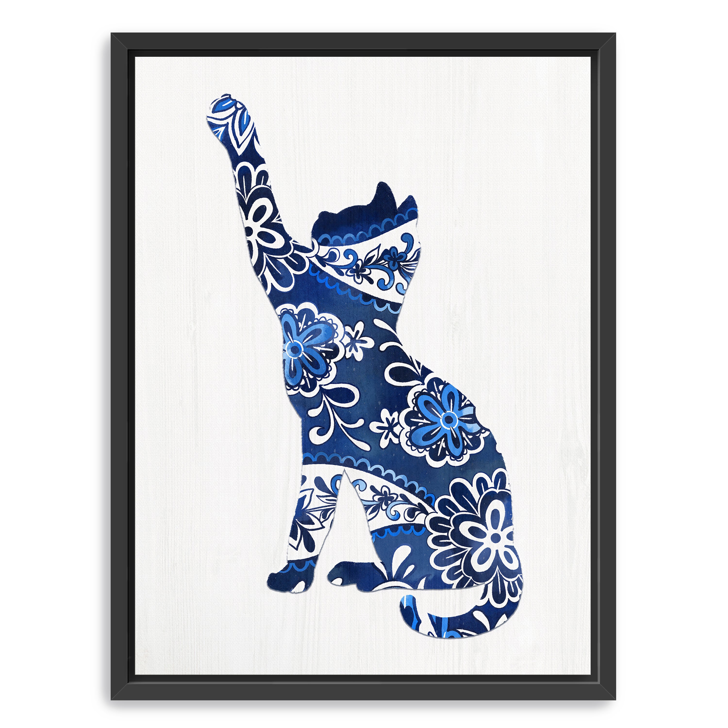 Botanicat Canvas Giclee