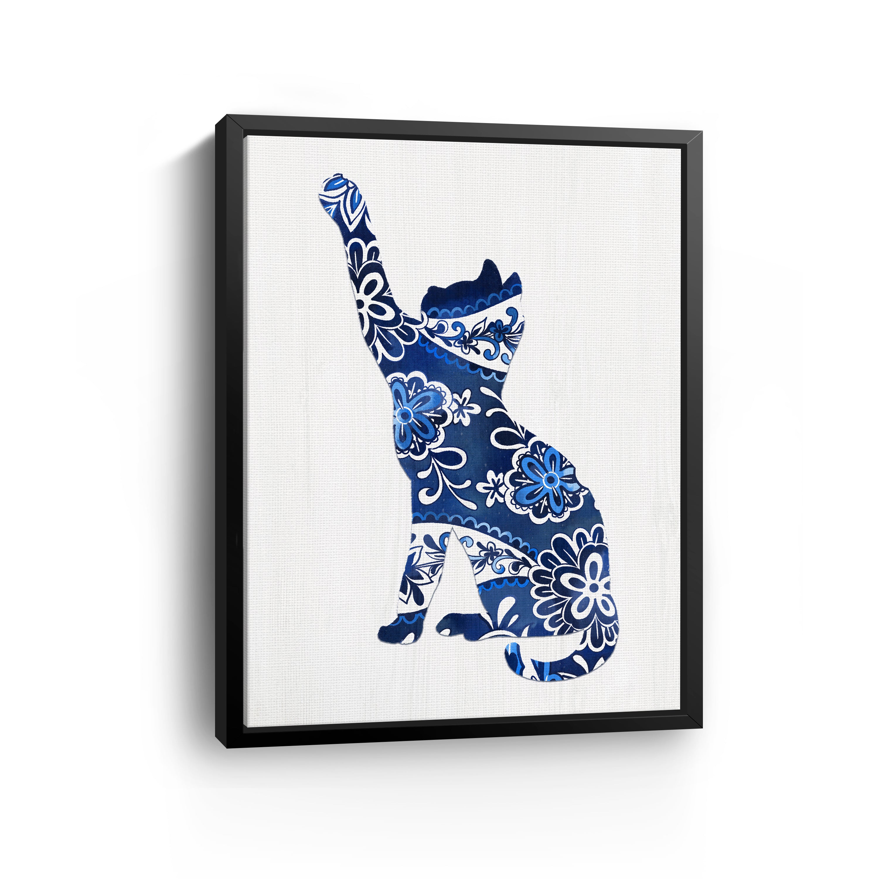 Botanicat Canvas Giclee