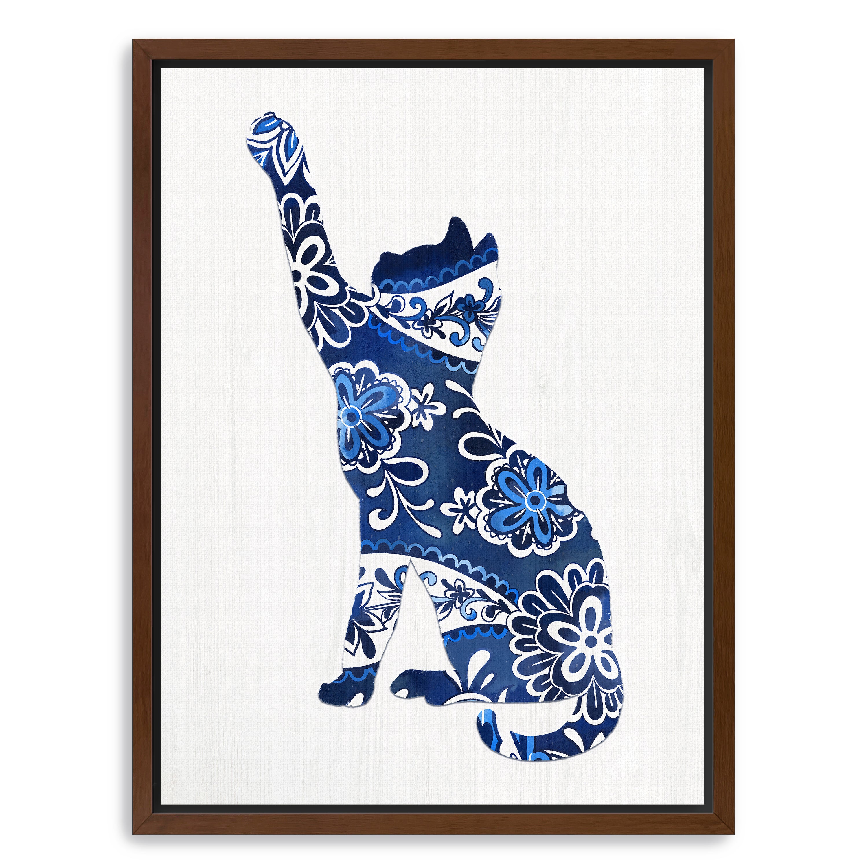 Botanicat Canvas Giclee