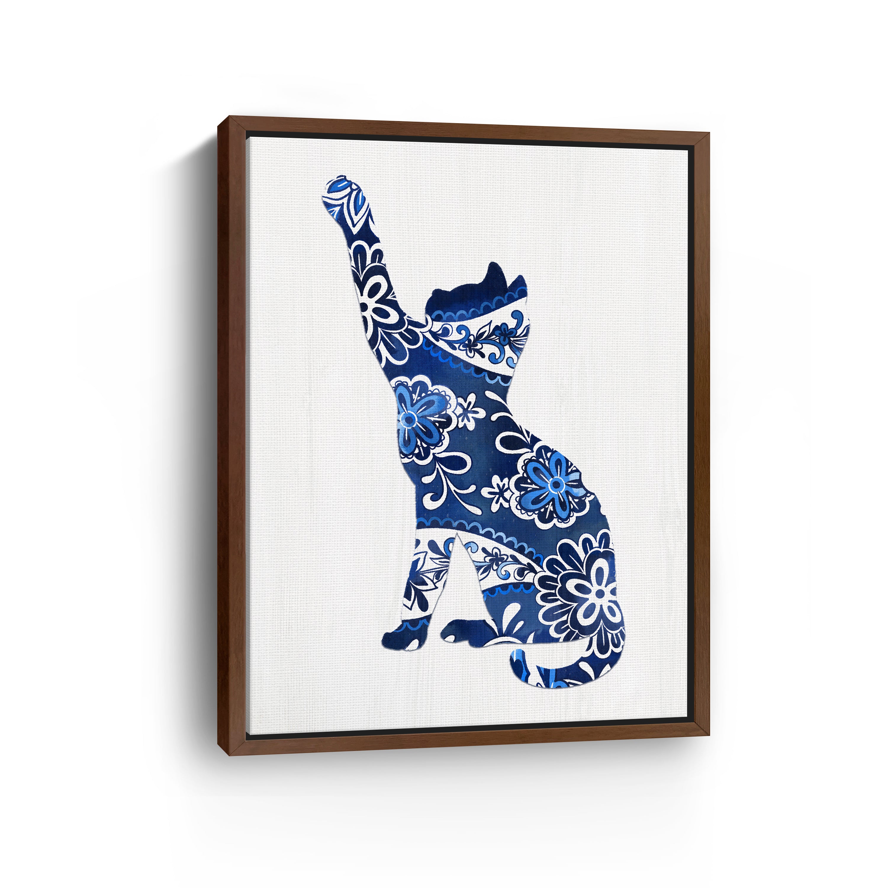Botanicat Canvas Giclee