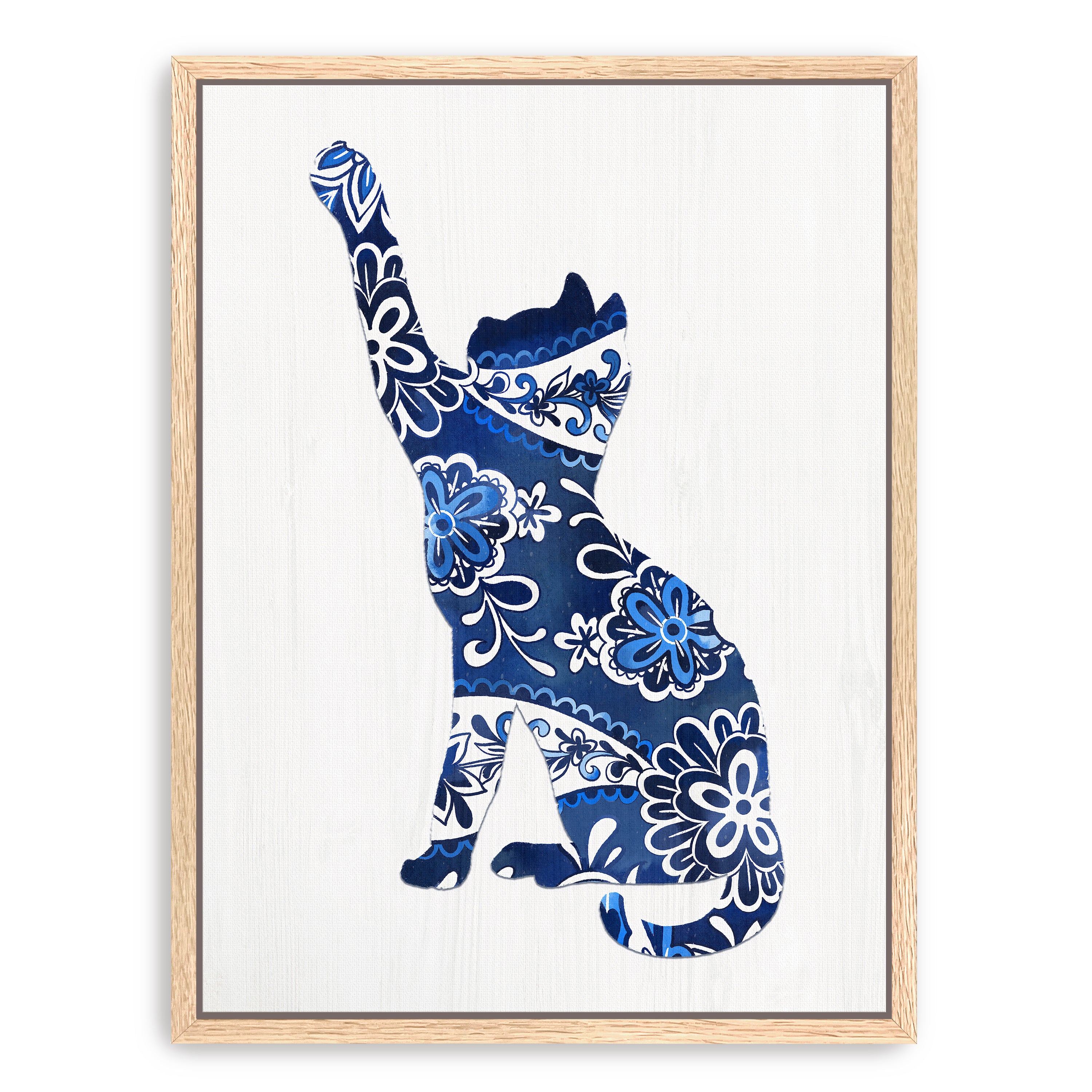 Botanicat Canvas Giclee