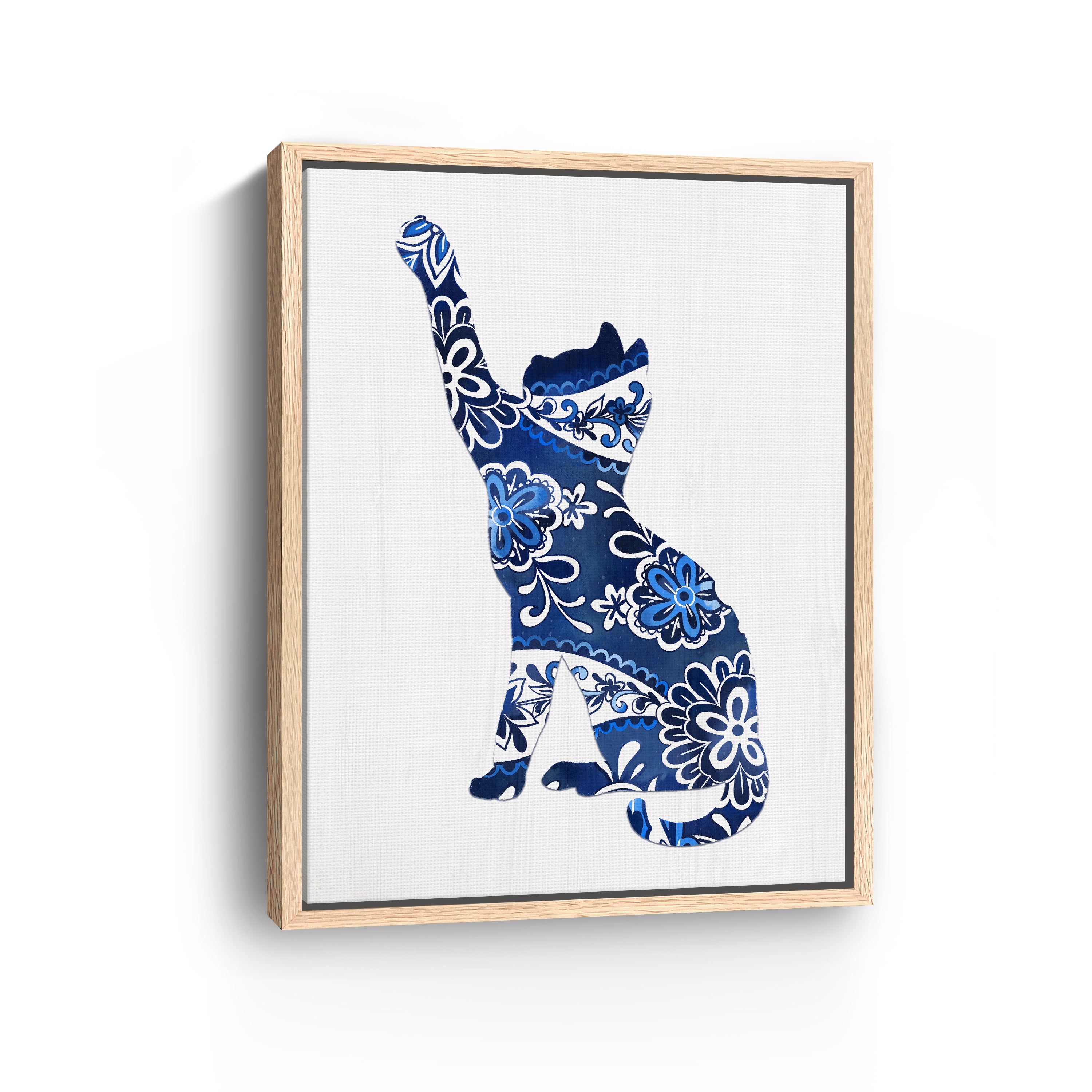 Botanicat Canvas Giclee
