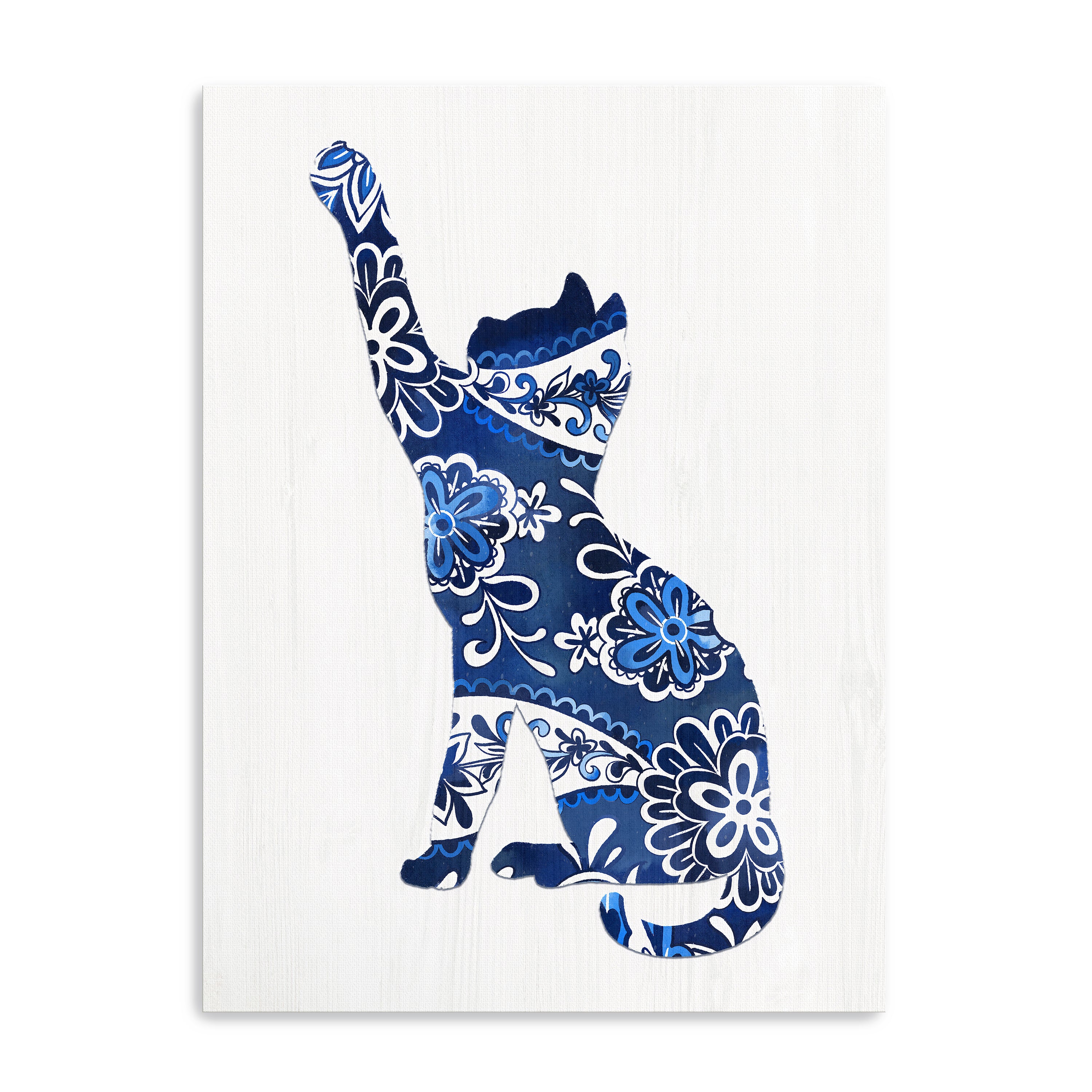Botanicat Canvas Giclee