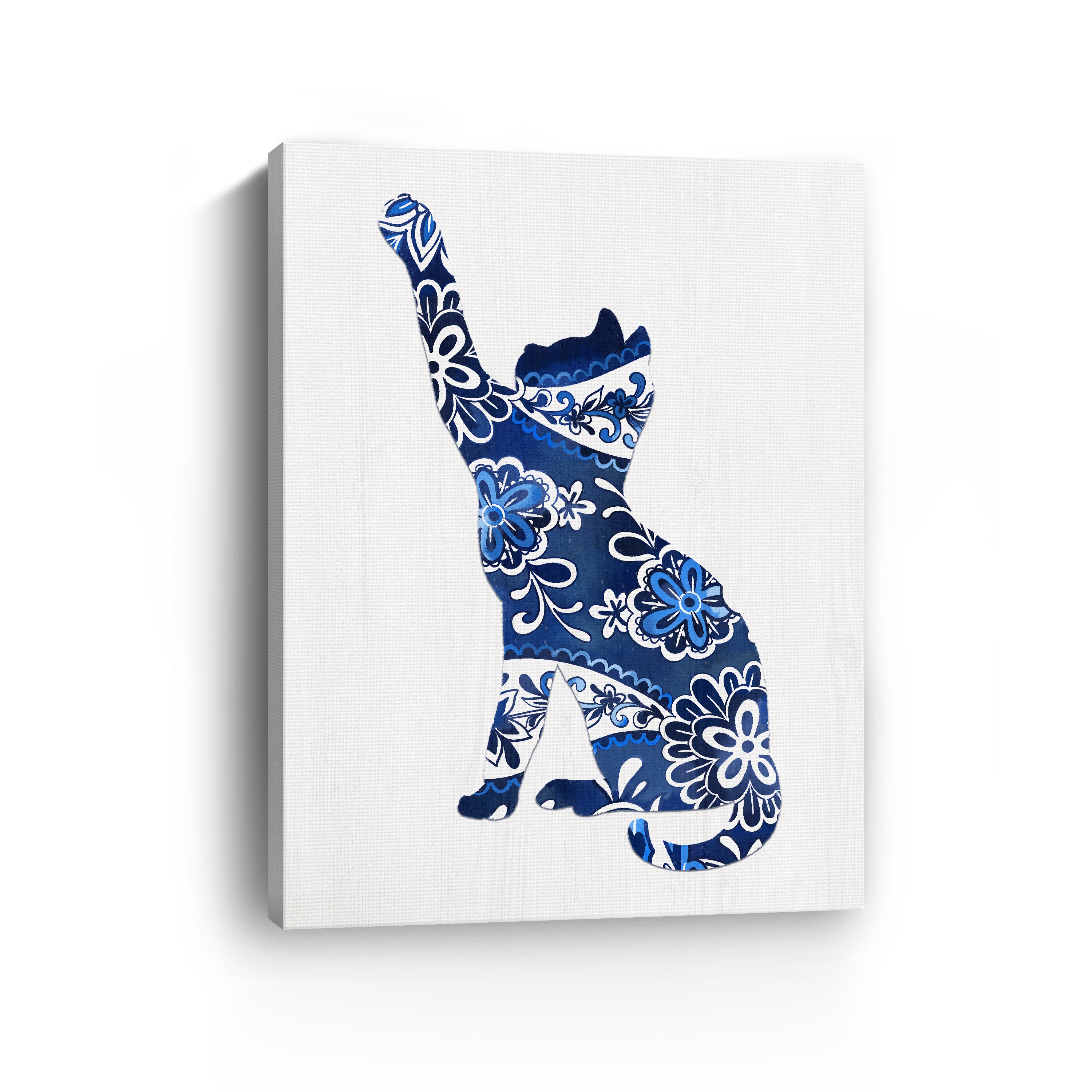 Botanicat Canvas Giclee