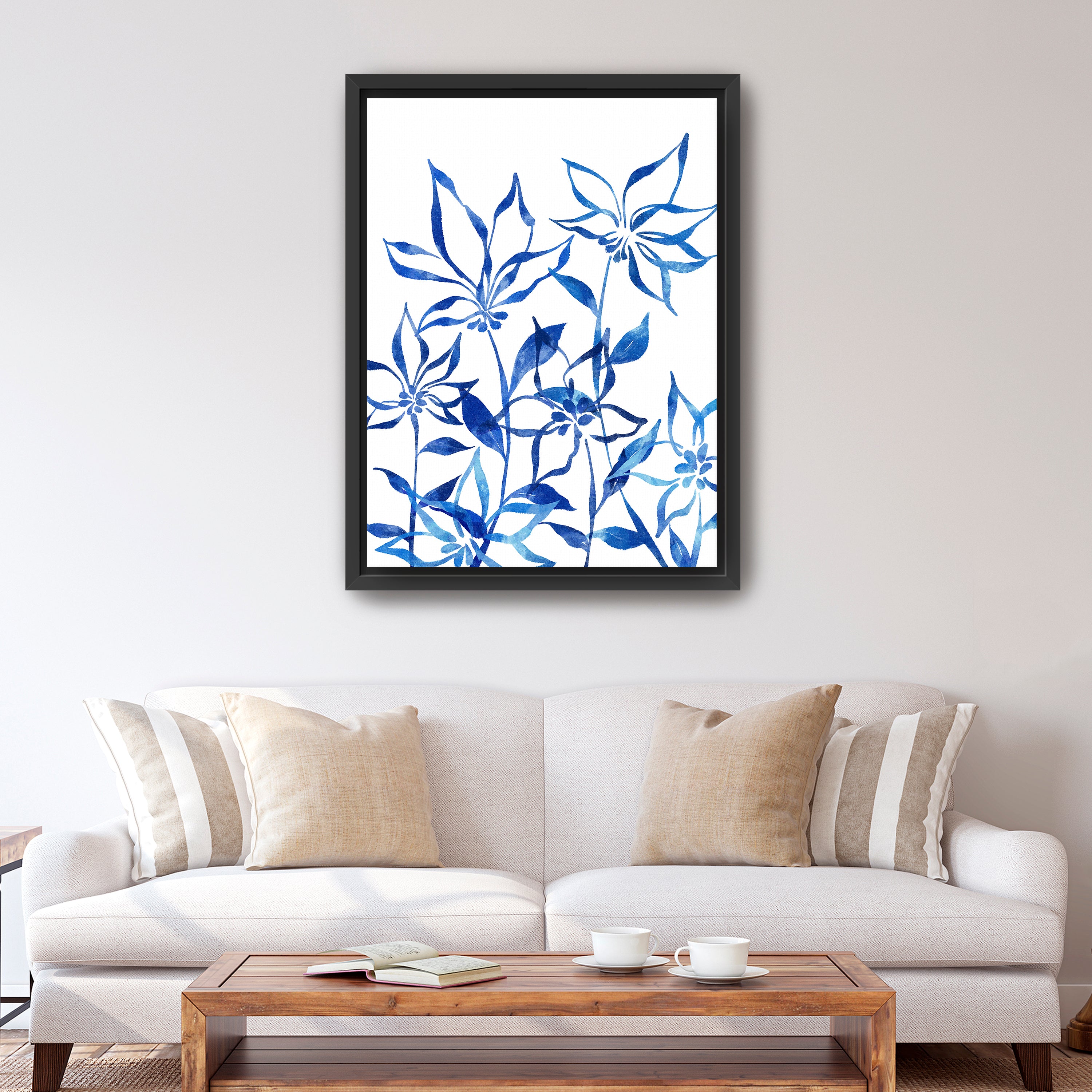 The Quiet Garden Canvas Giclee