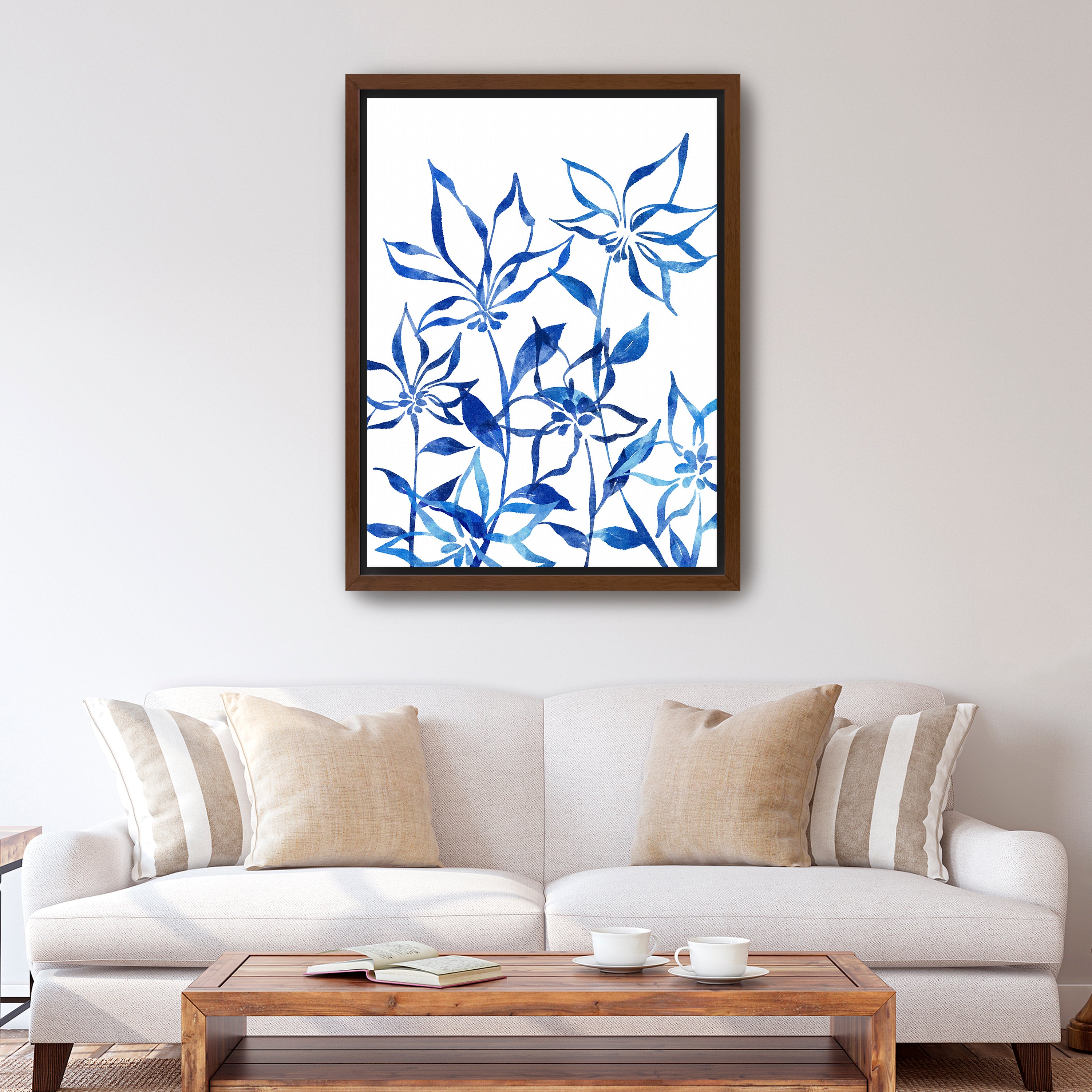 The Quiet Garden Canvas Giclee