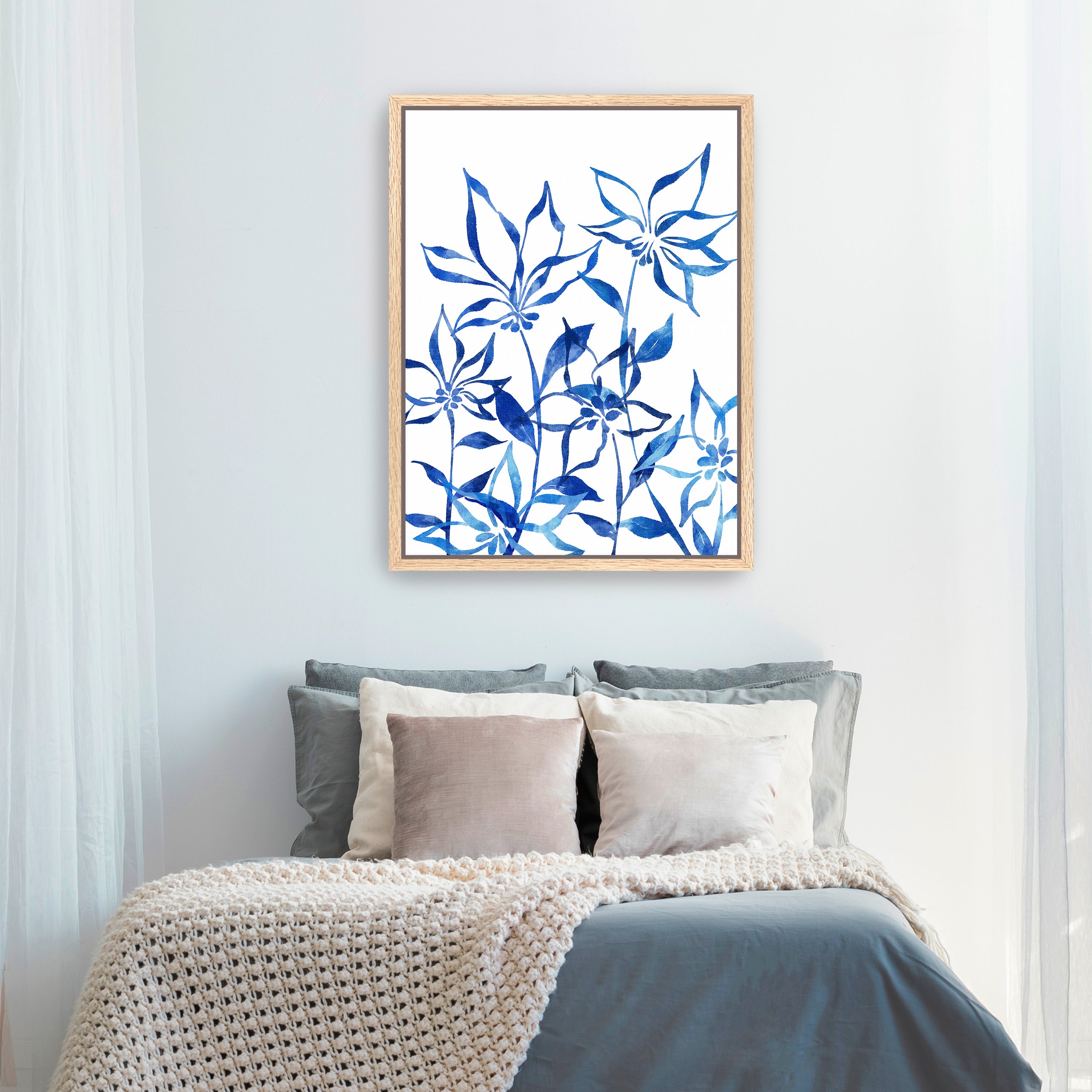 The Quiet Garden Canvas Giclee