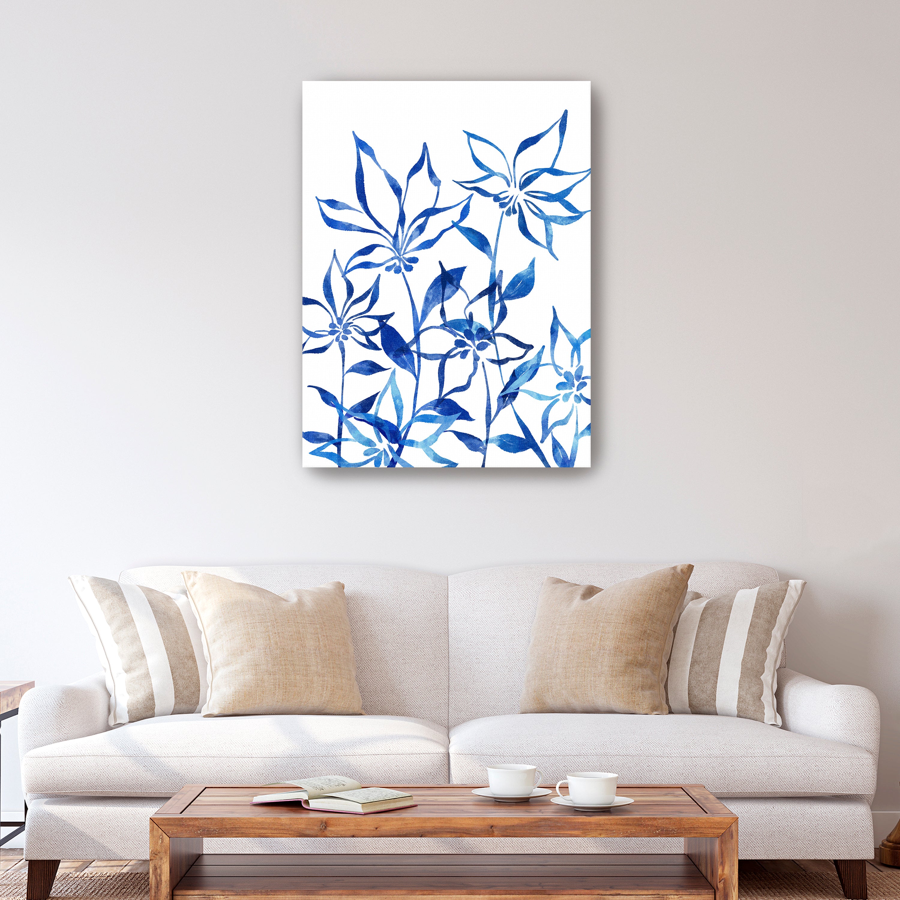 The Quiet Garden Canvas Giclee