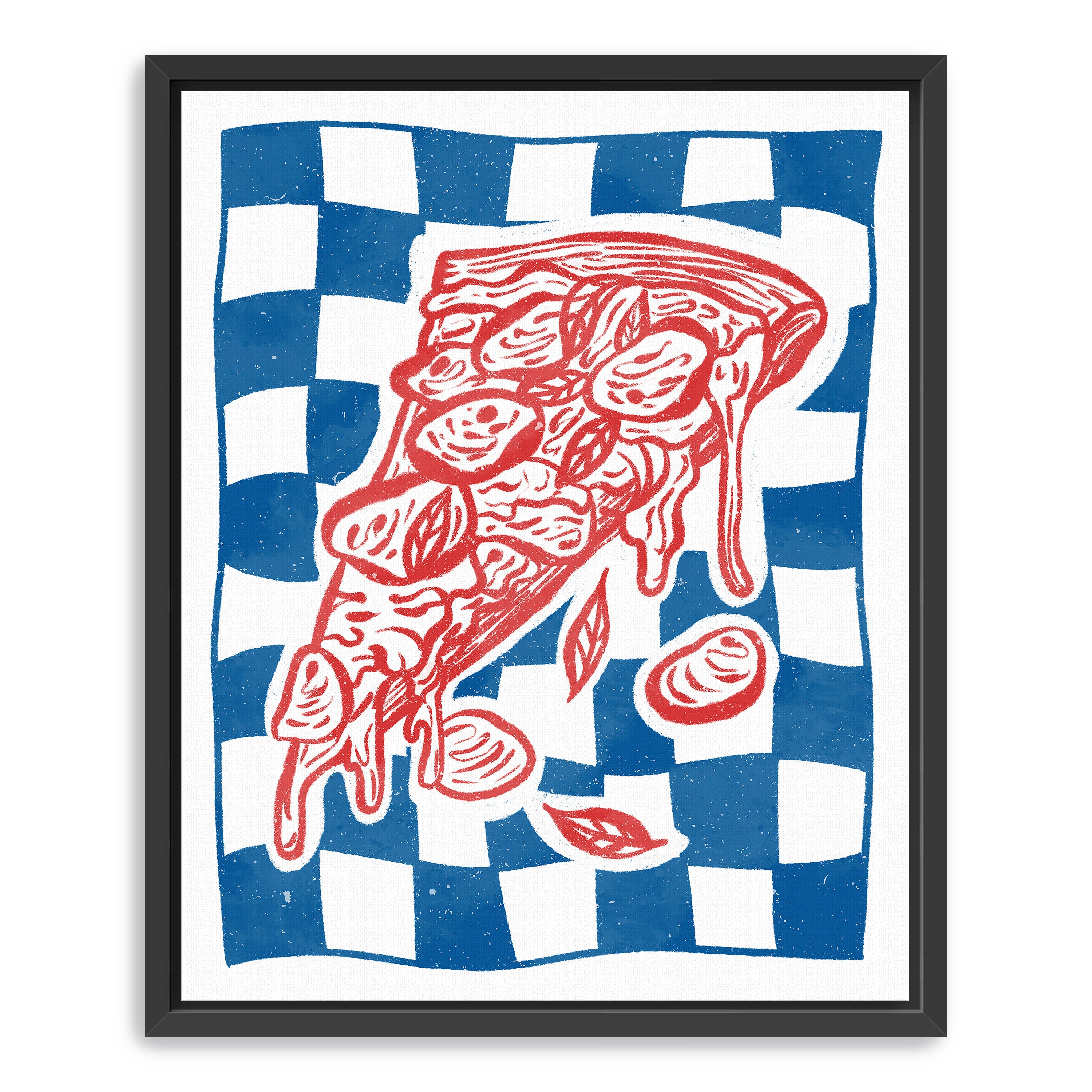 Pizza II Canvas Giclee