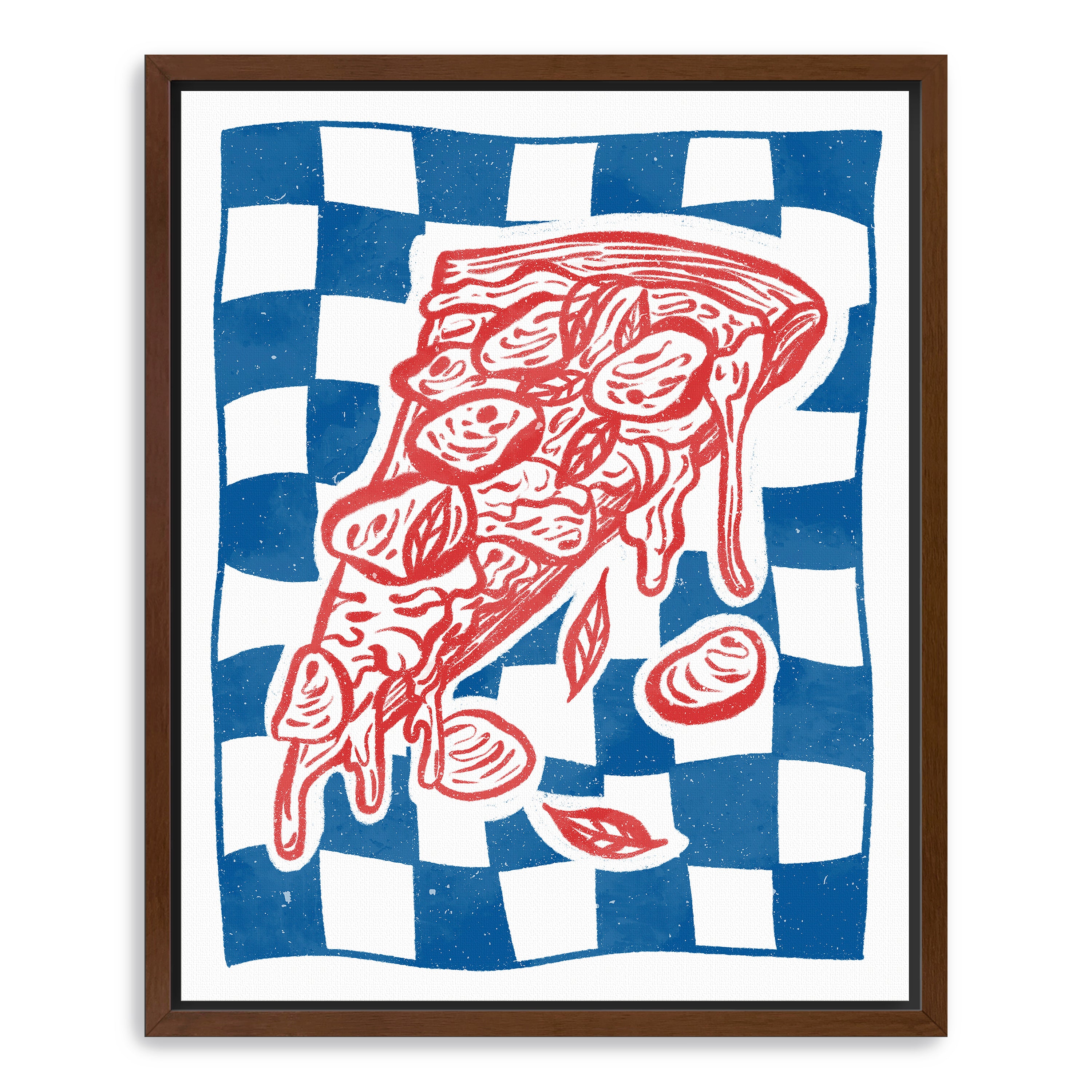 Pizza II Canvas Giclee