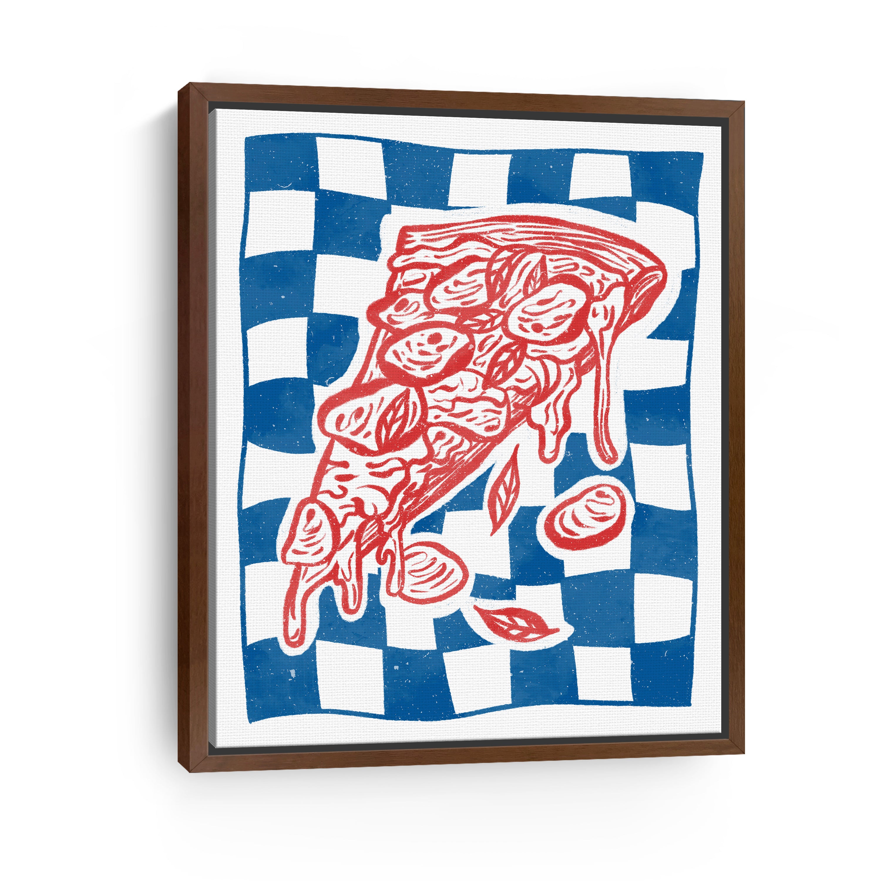 Pizza II Canvas Giclee