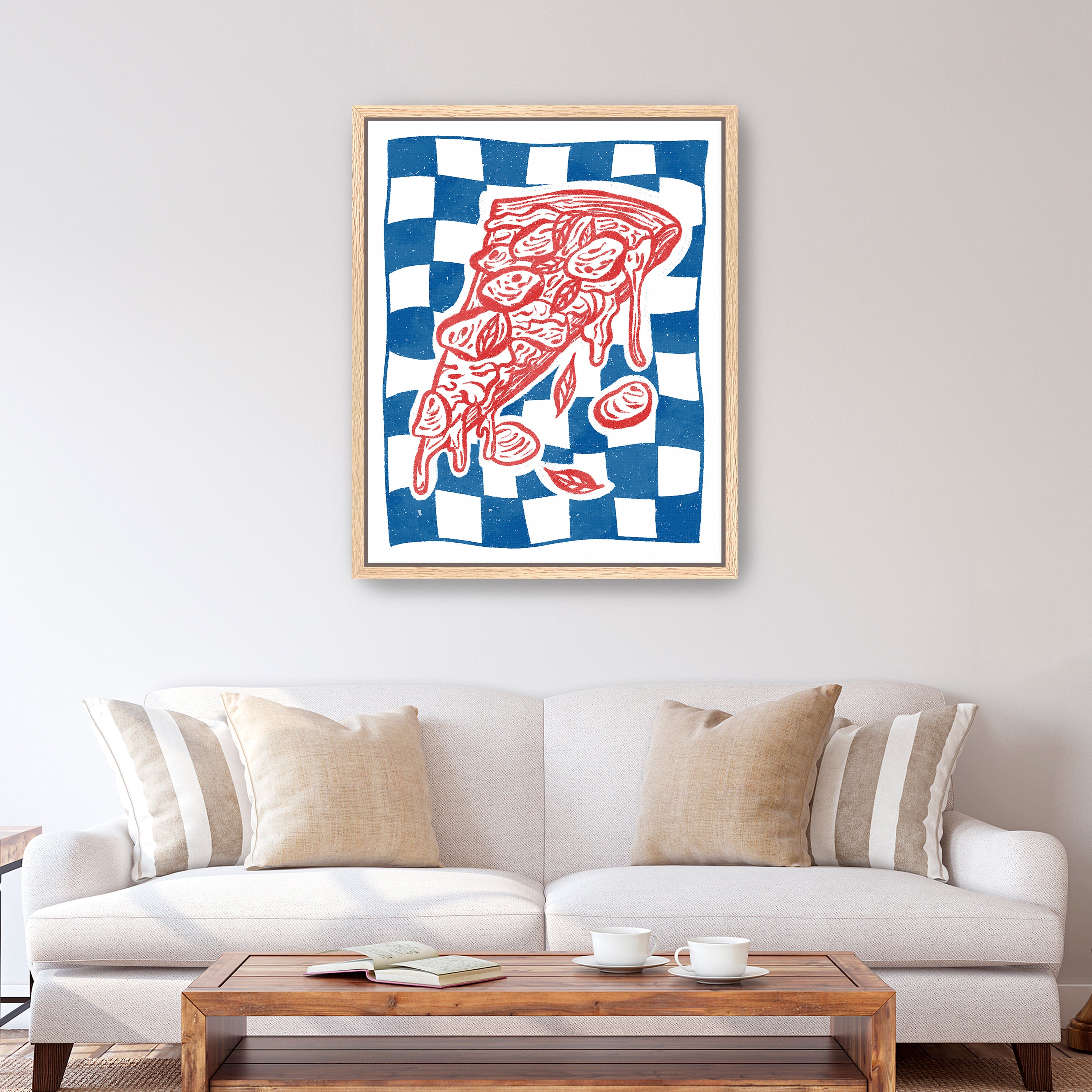Pizza II Canvas Giclee