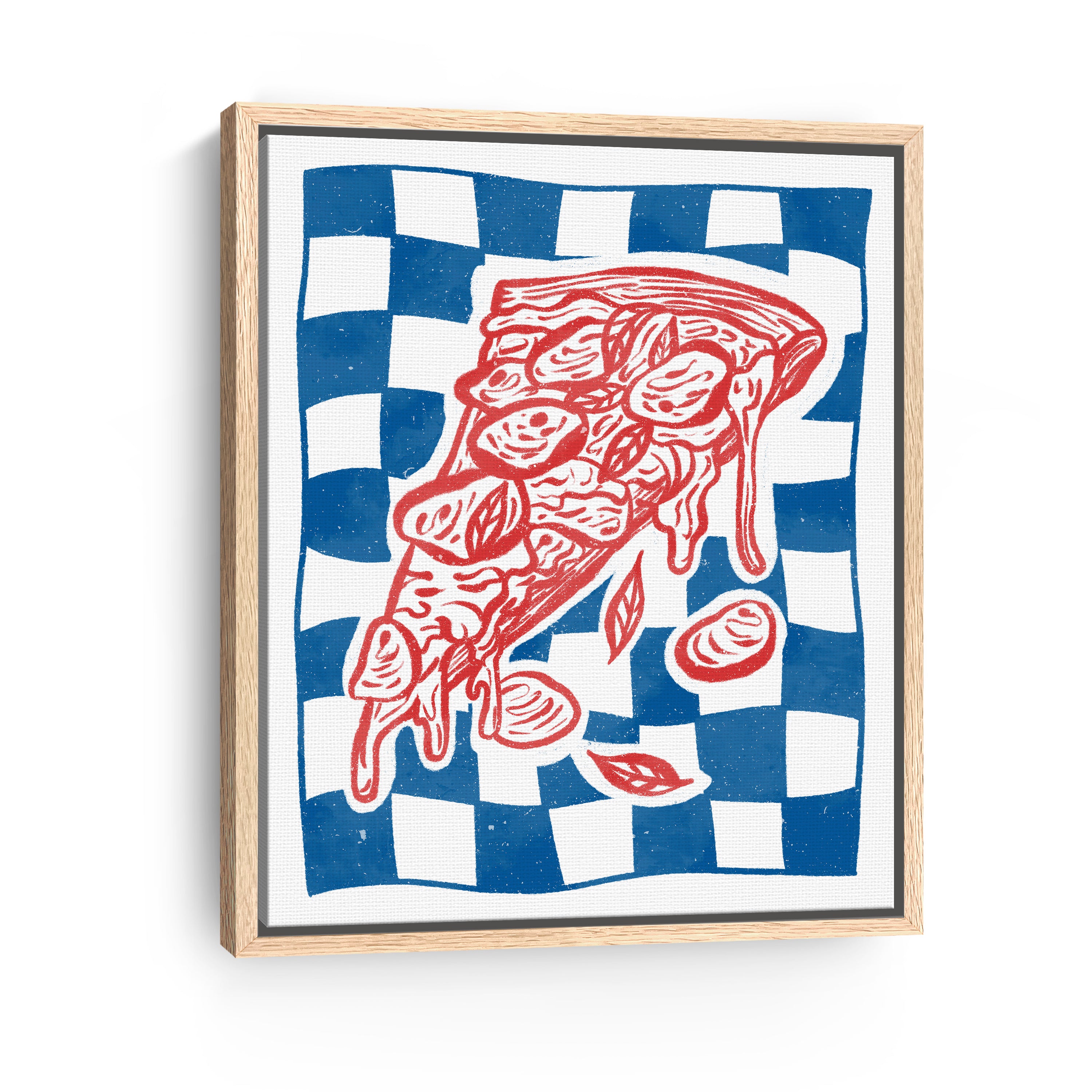 Pizza II Canvas Giclee