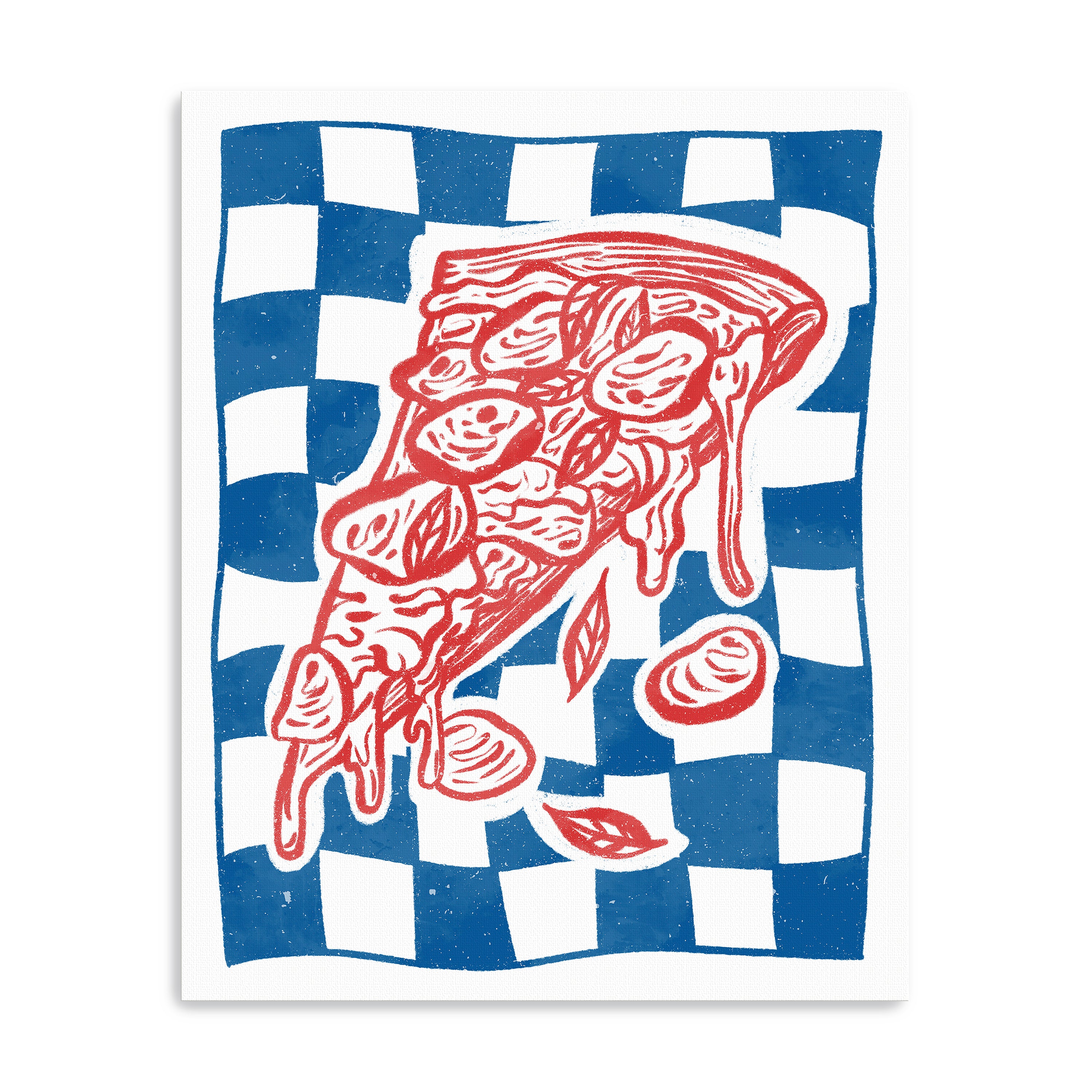 Pizza II Canvas Giclee