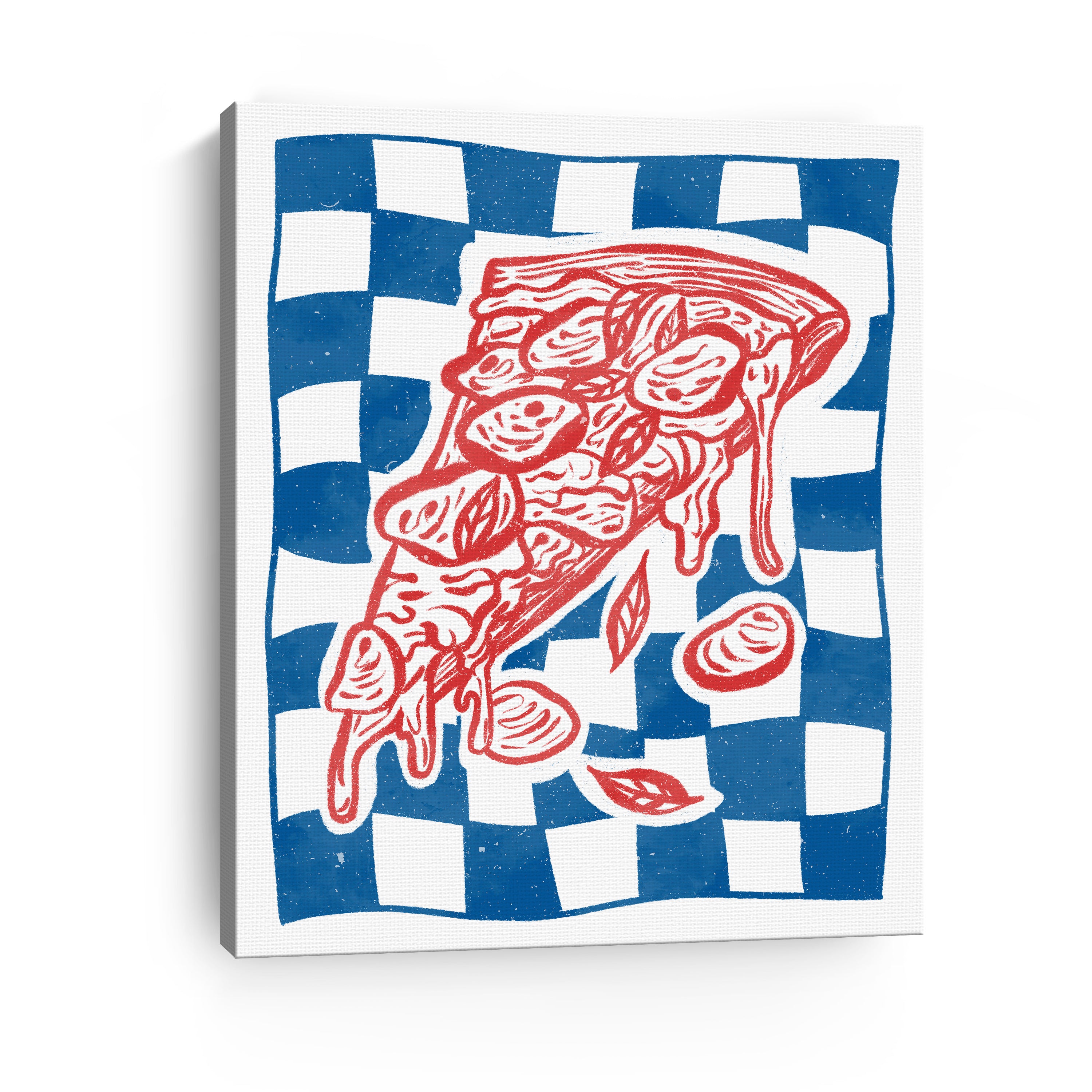 Pizza II Canvas Giclee