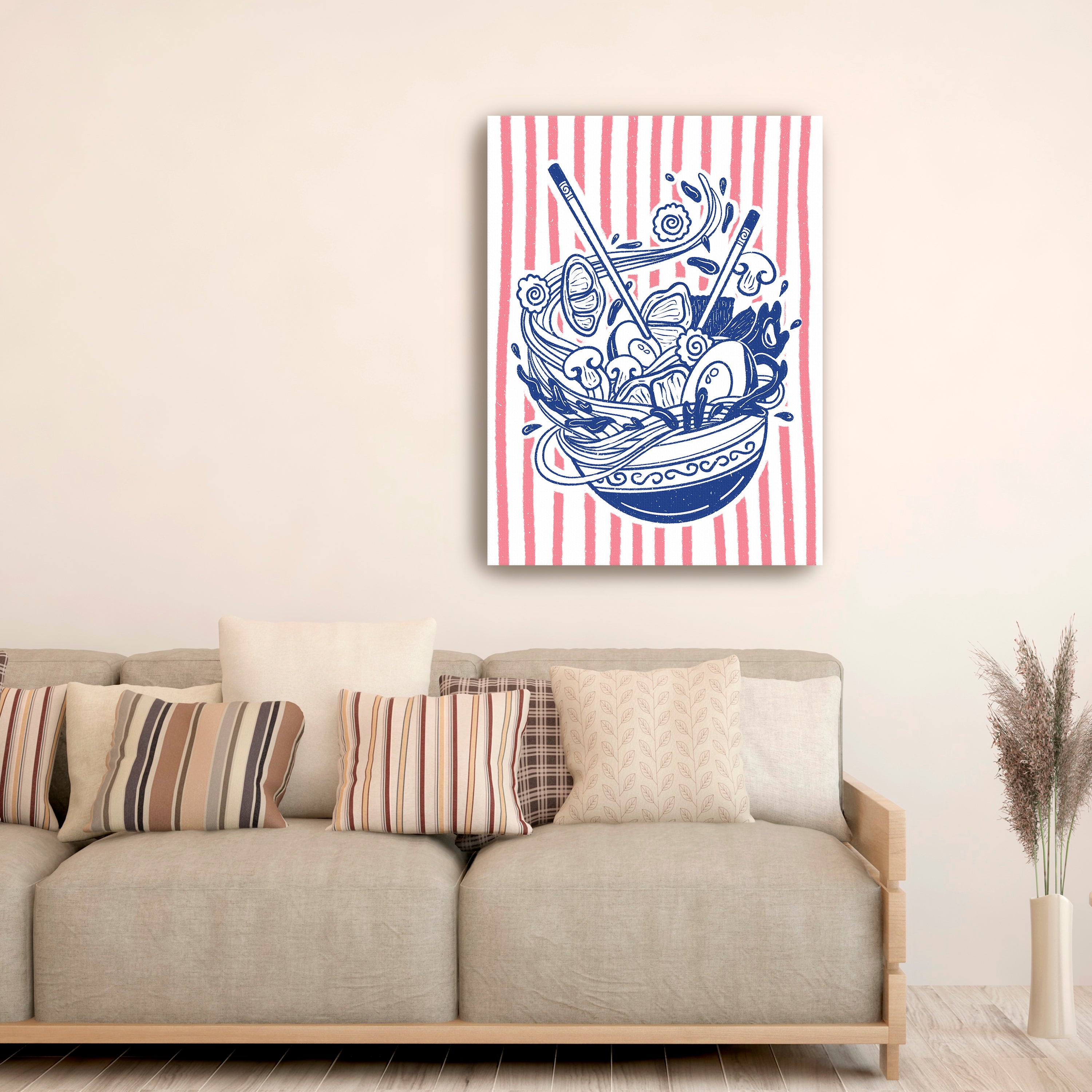 Ramen I Canvas Giclee