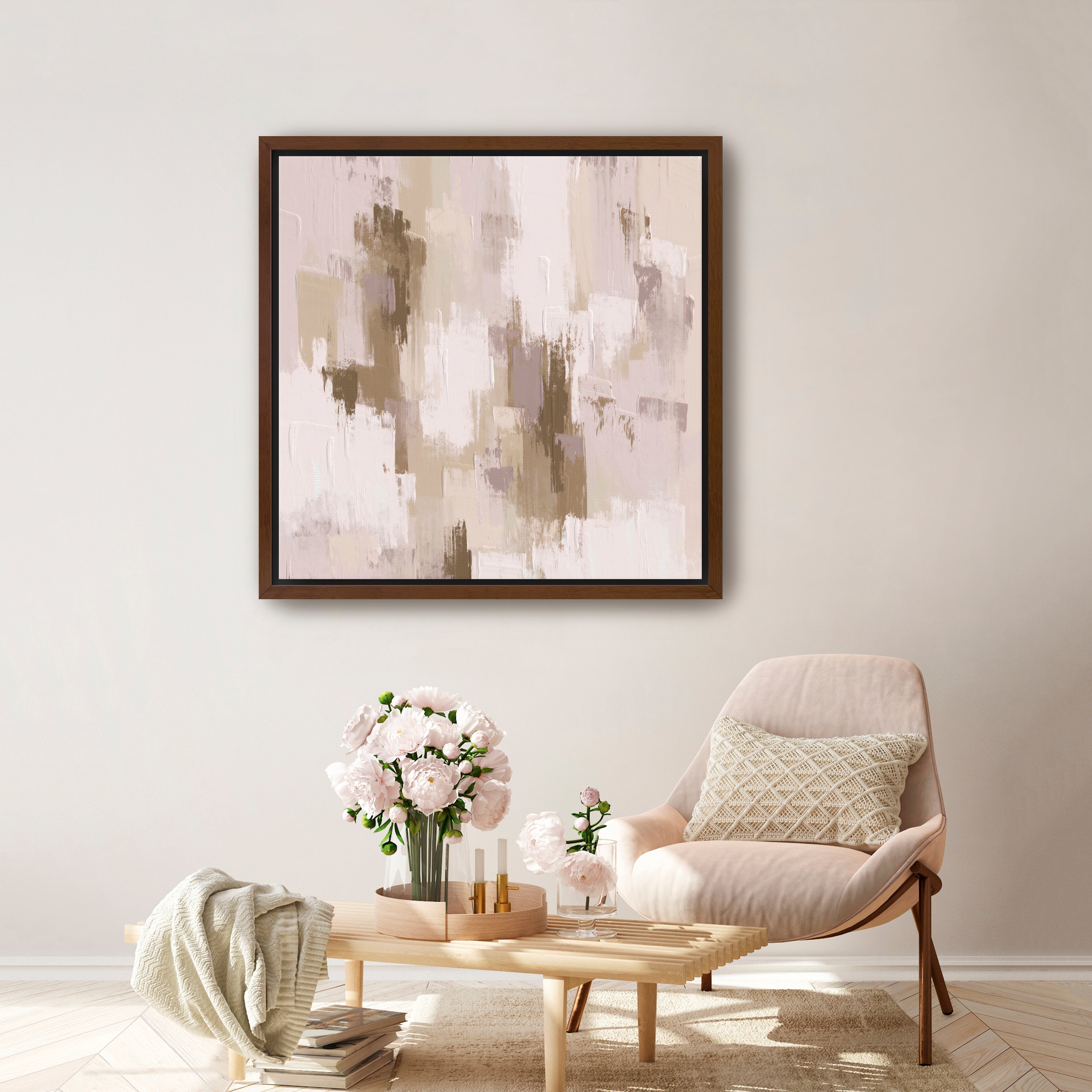 Color Quake Canvas Giclee Wall Art
