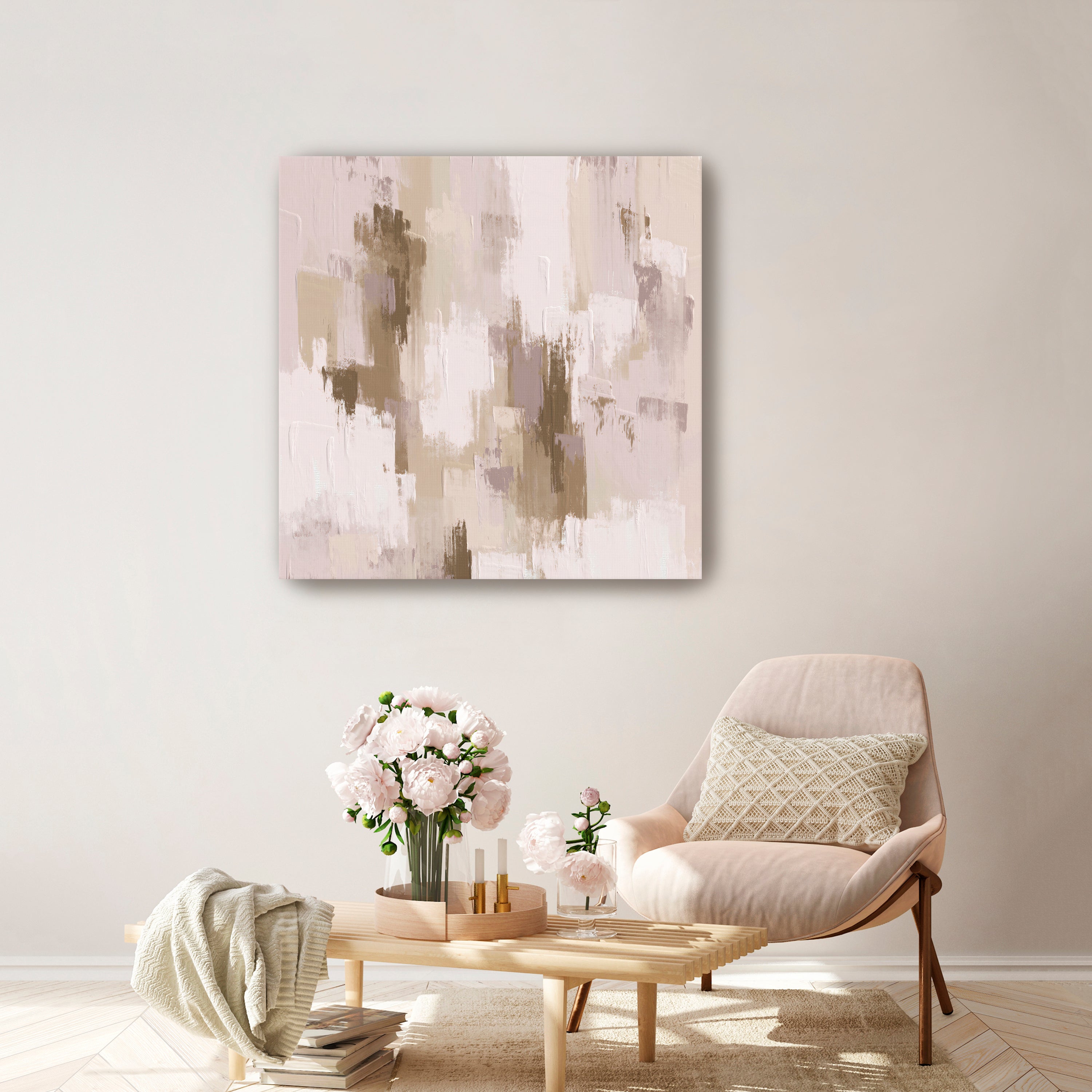 Color Quake Canvas Giclee Wall Art