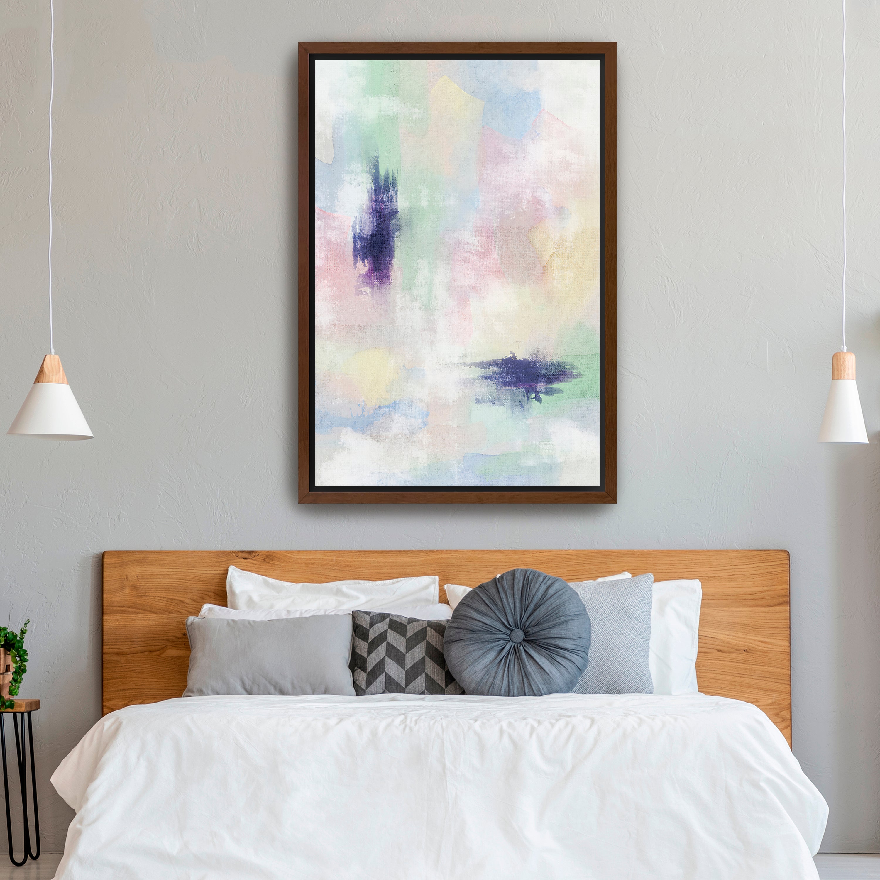 Pastel Canvas Giclee Wall Art