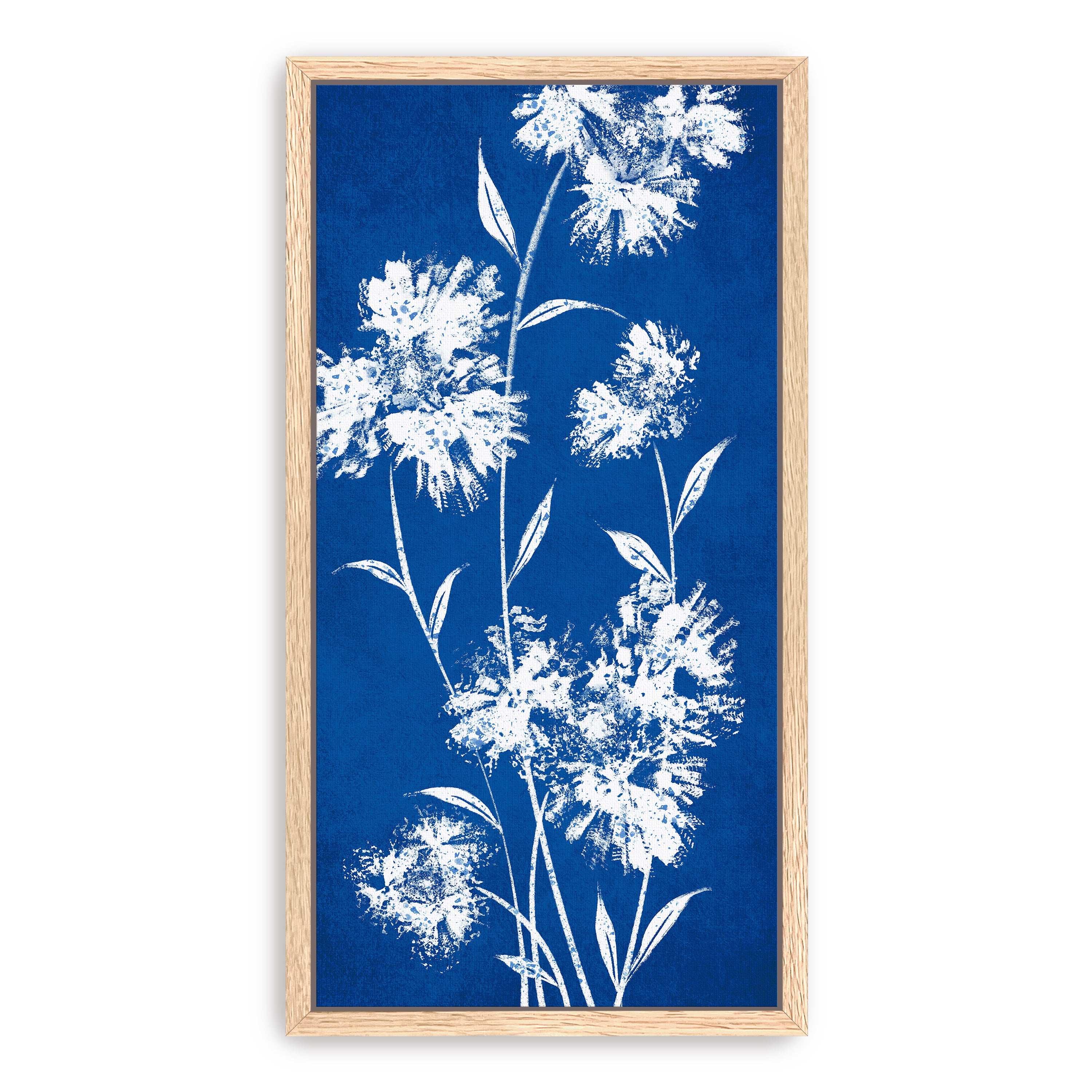 Soft Blue Silence Canvas Giclee