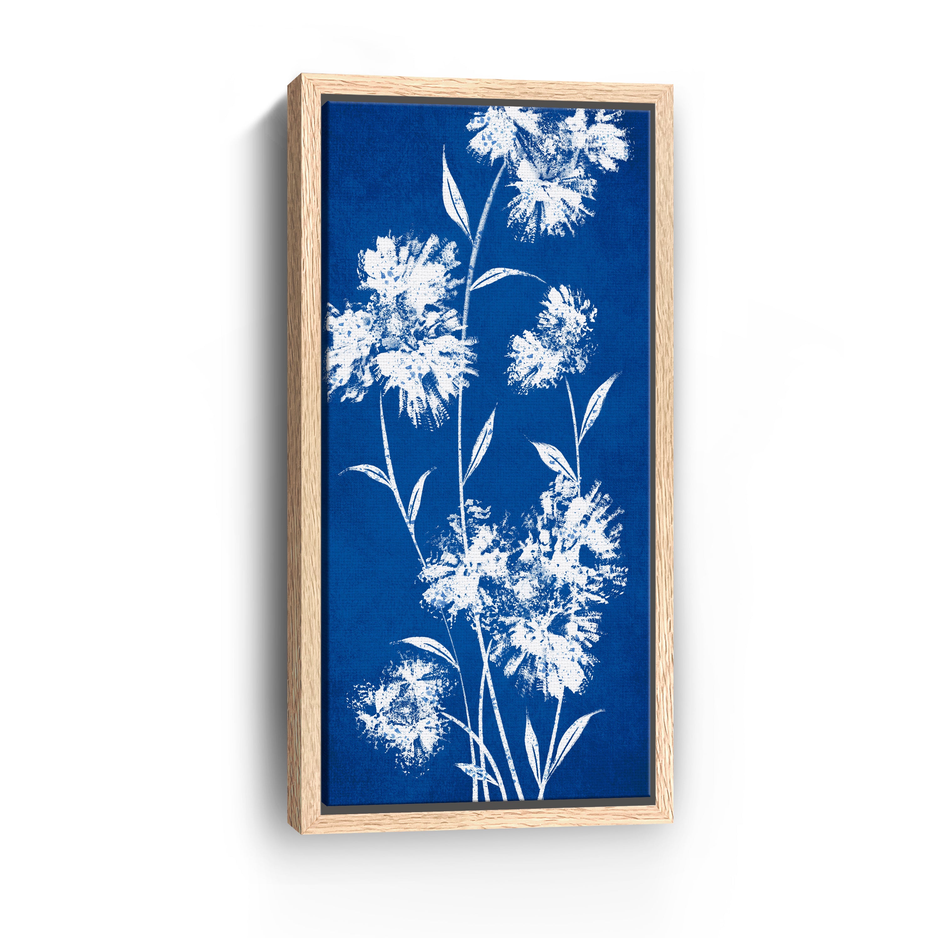Soft Blue Silence Canvas Giclee