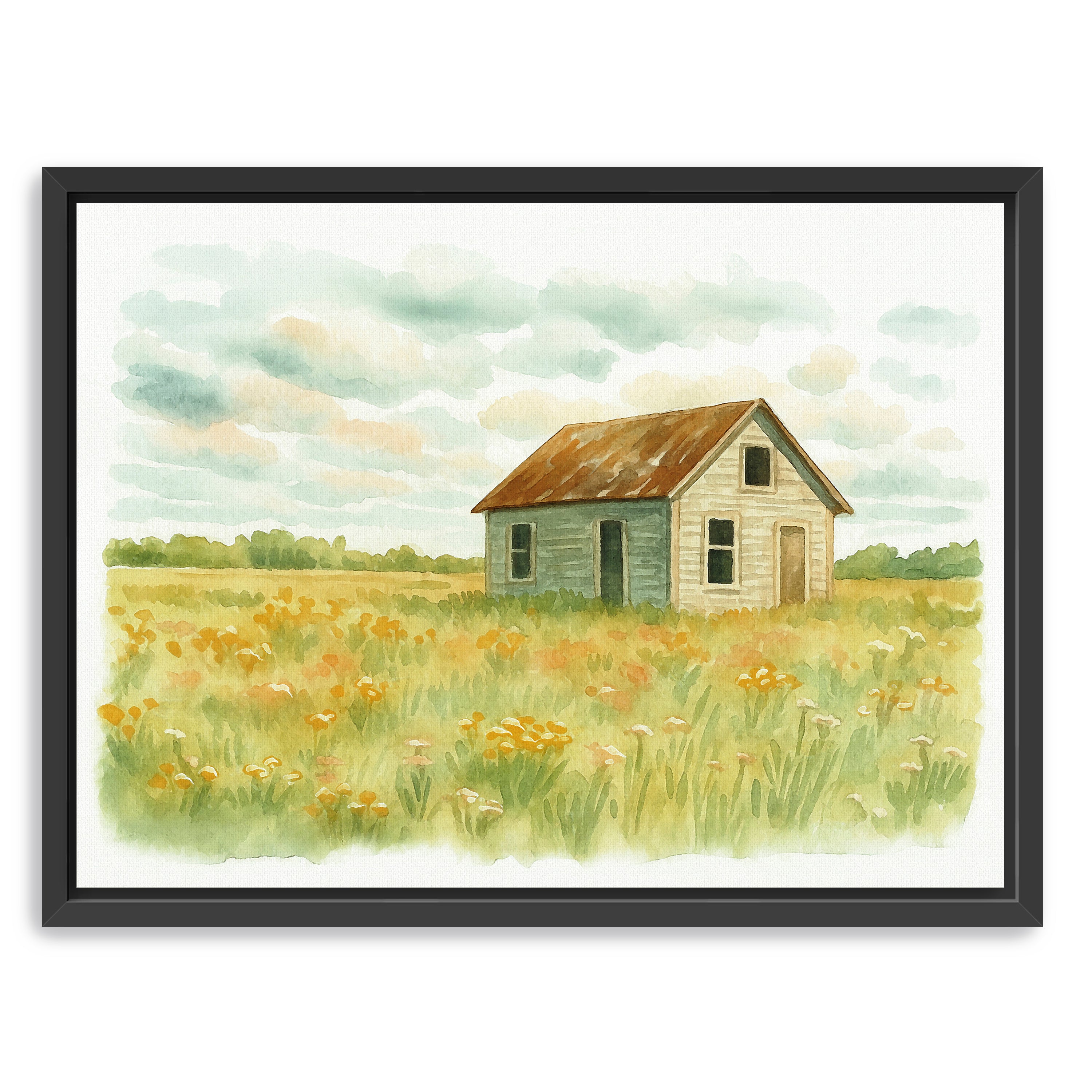 The Field Remembers Canvas Giclee