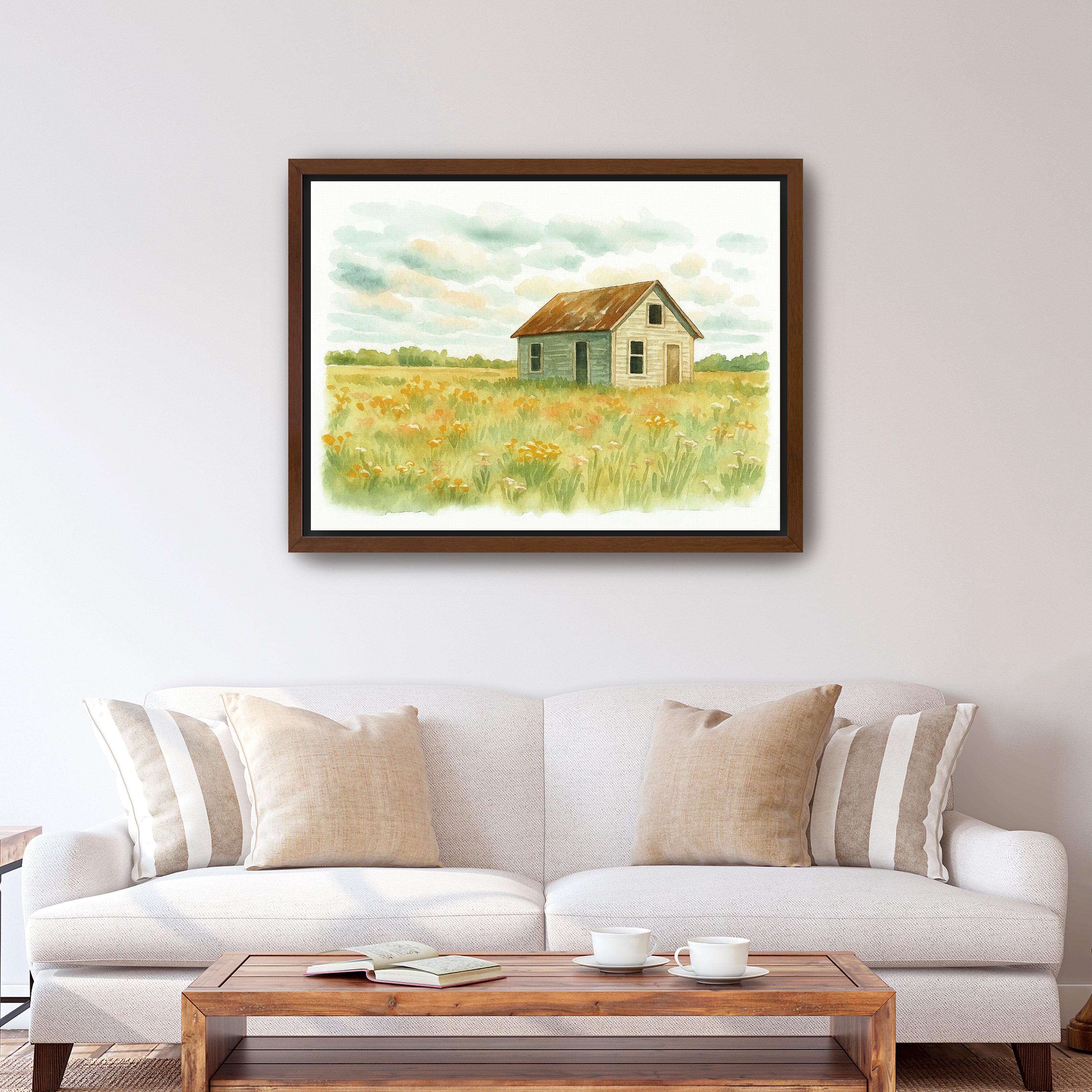 The Field Remembers Canvas Giclee