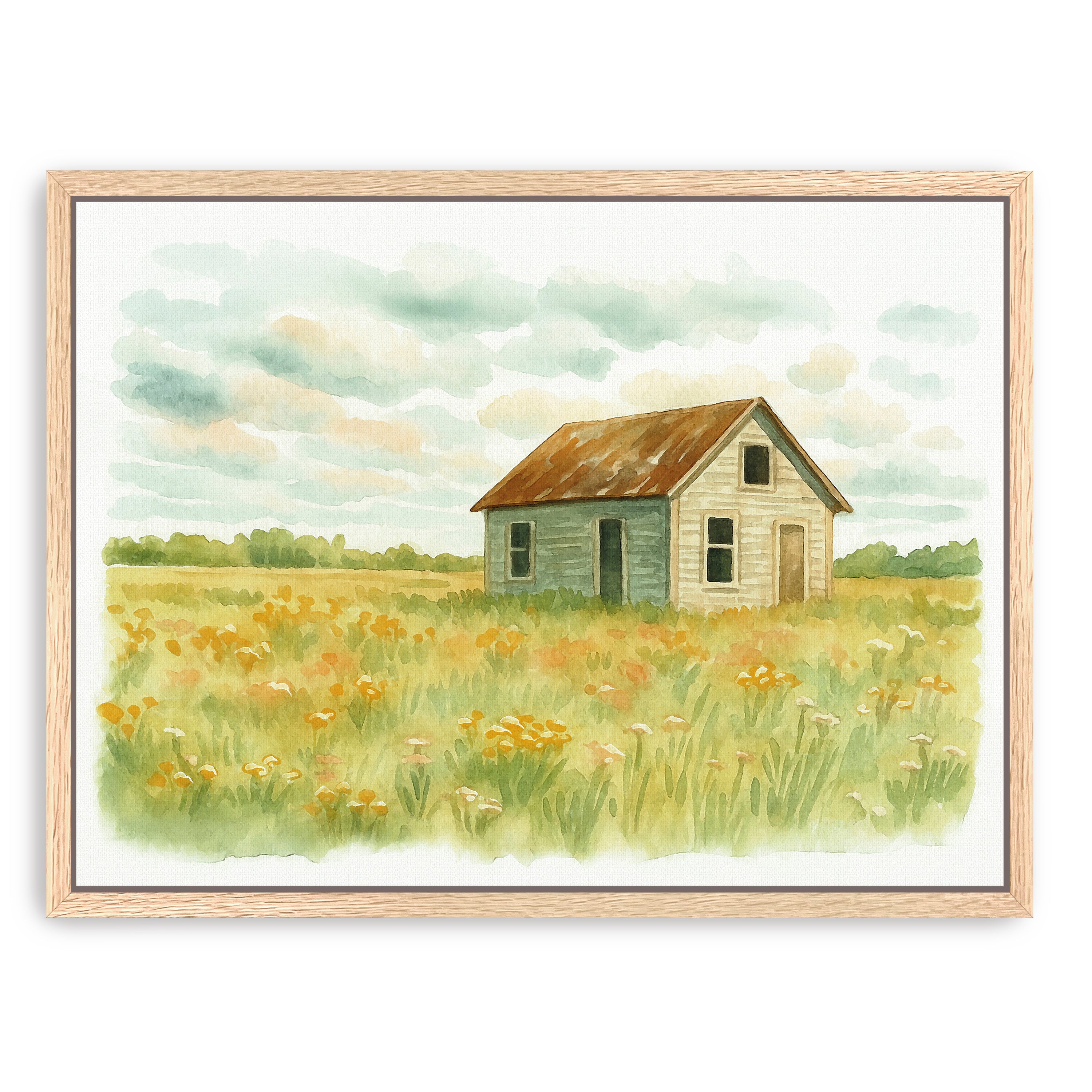 The Field Remembers Canvas Giclee
