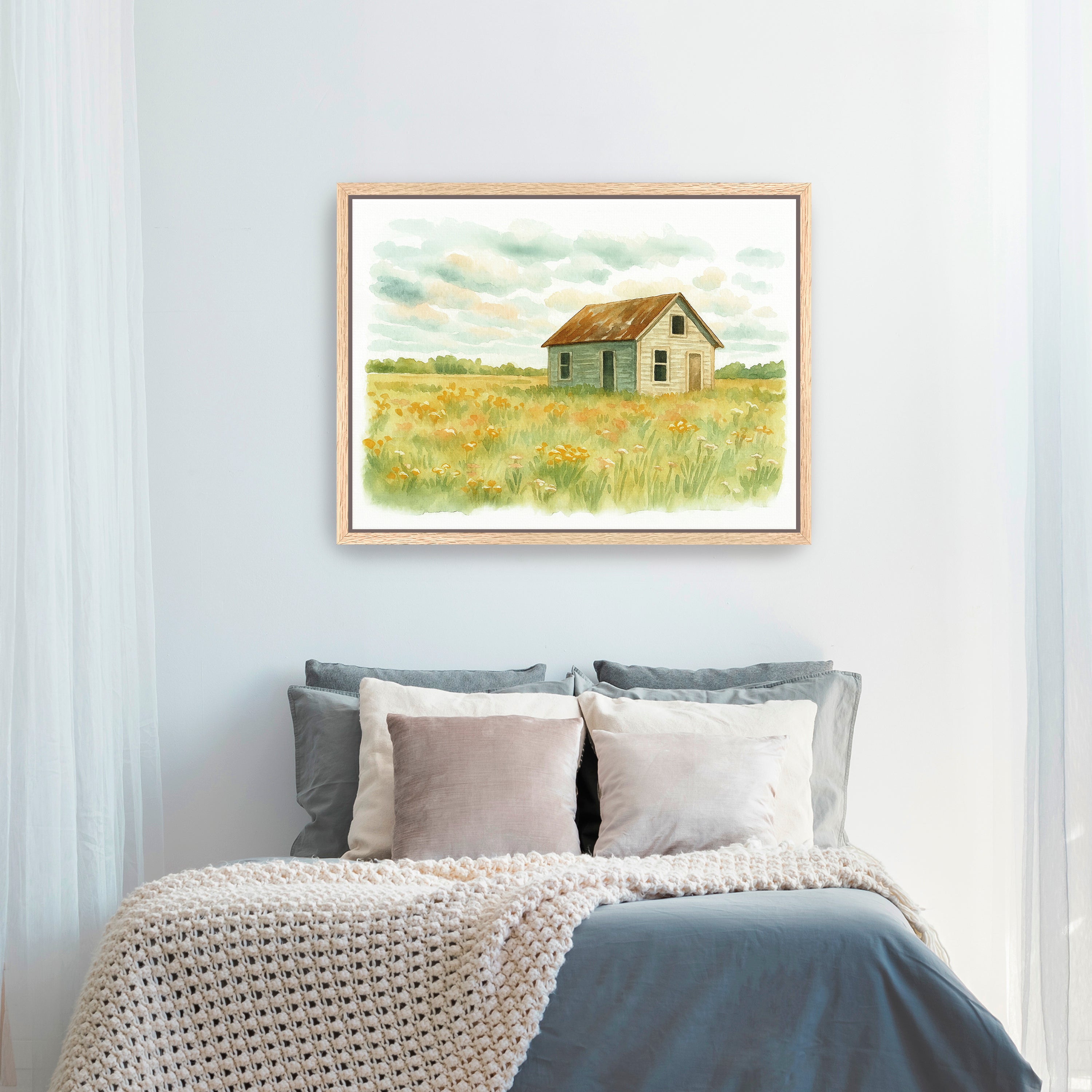 The Field Remembers Canvas Giclee
