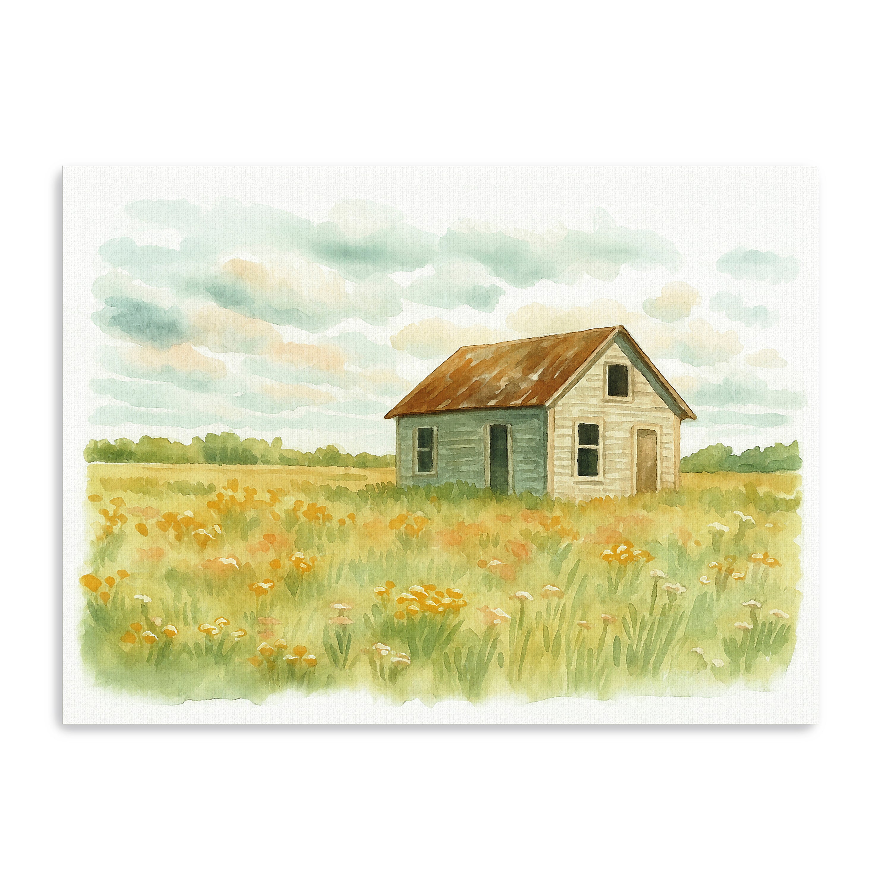 The Field Remembers Canvas Giclee