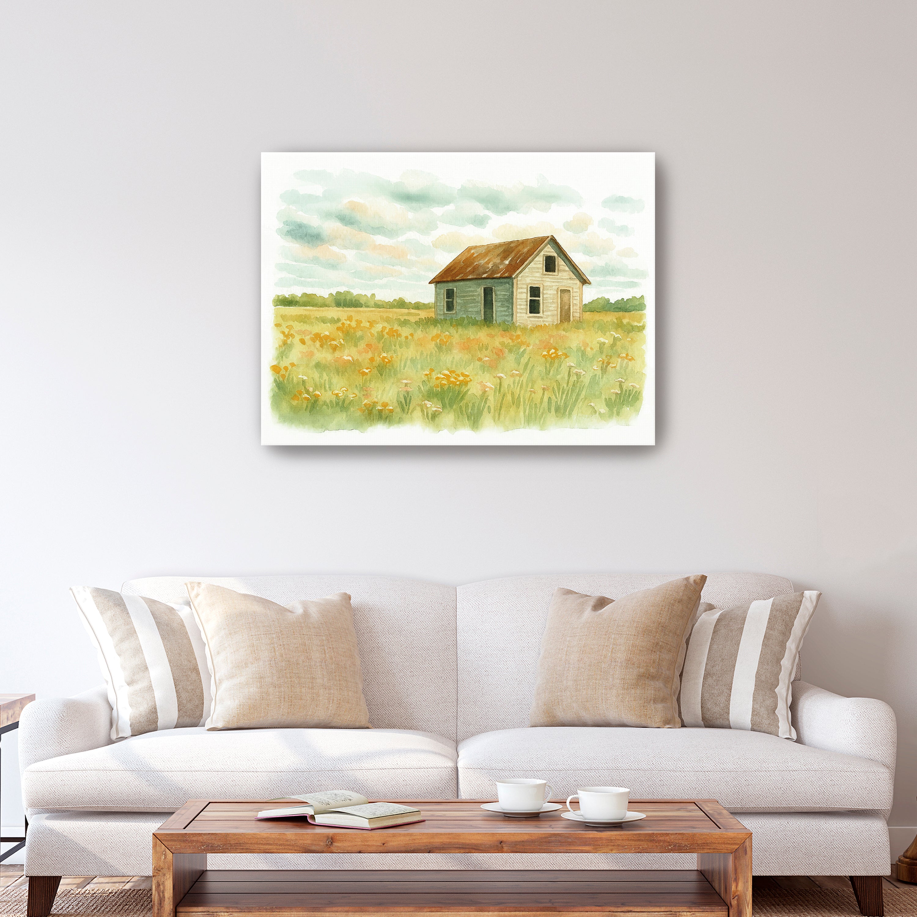 The Field Remembers Canvas Giclee