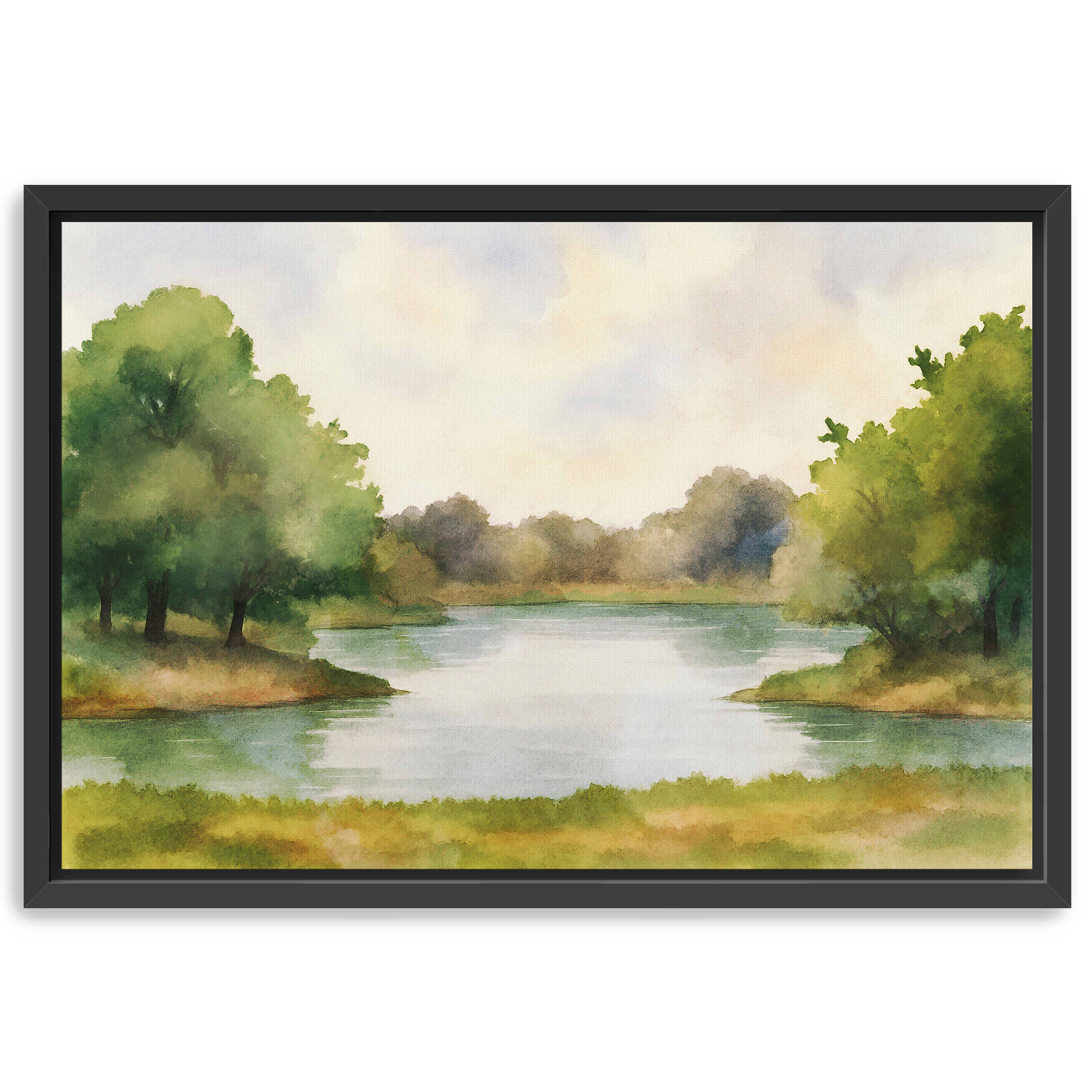 Lakeside Moments Canvas Giclee