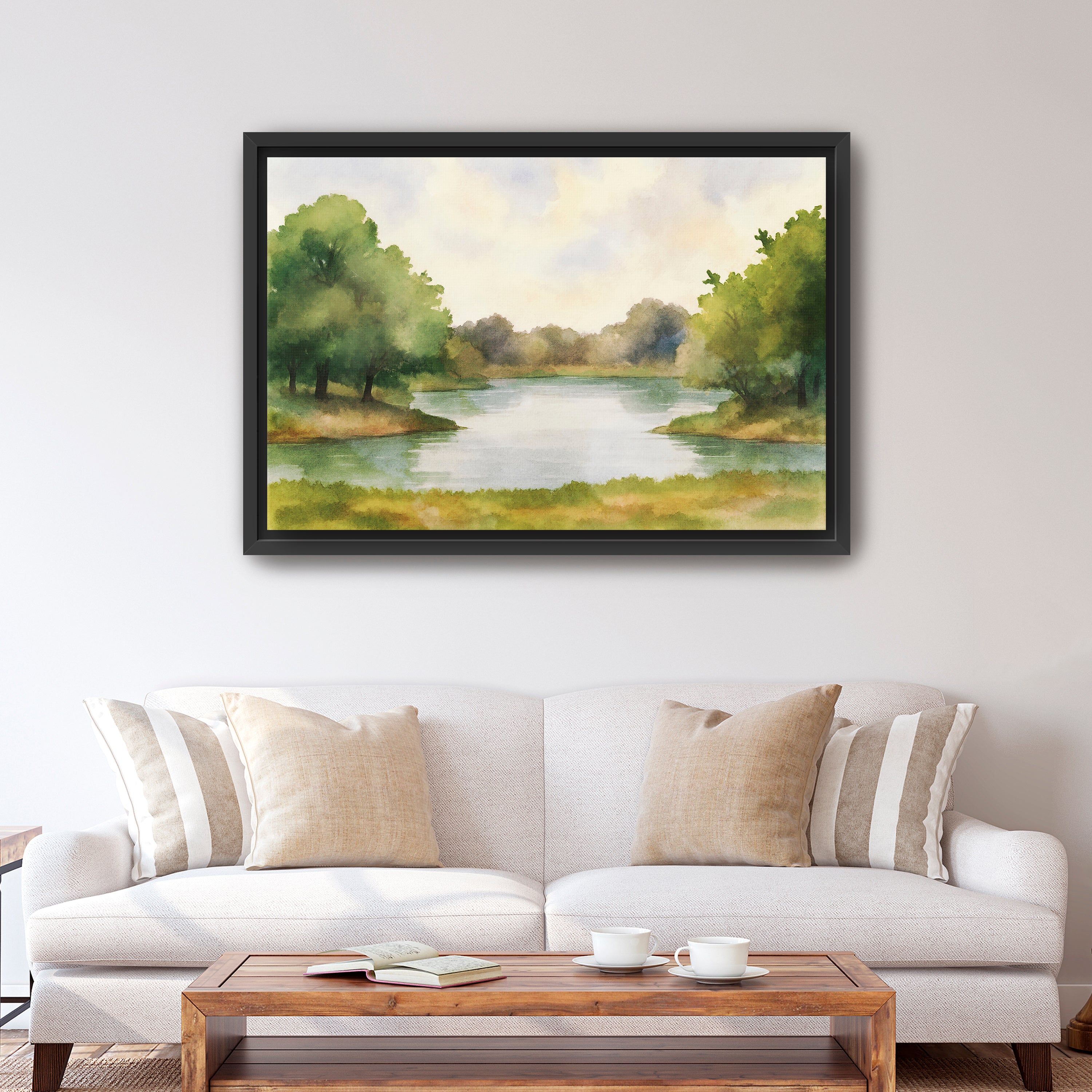 Lakeside Moments Canvas Giclee