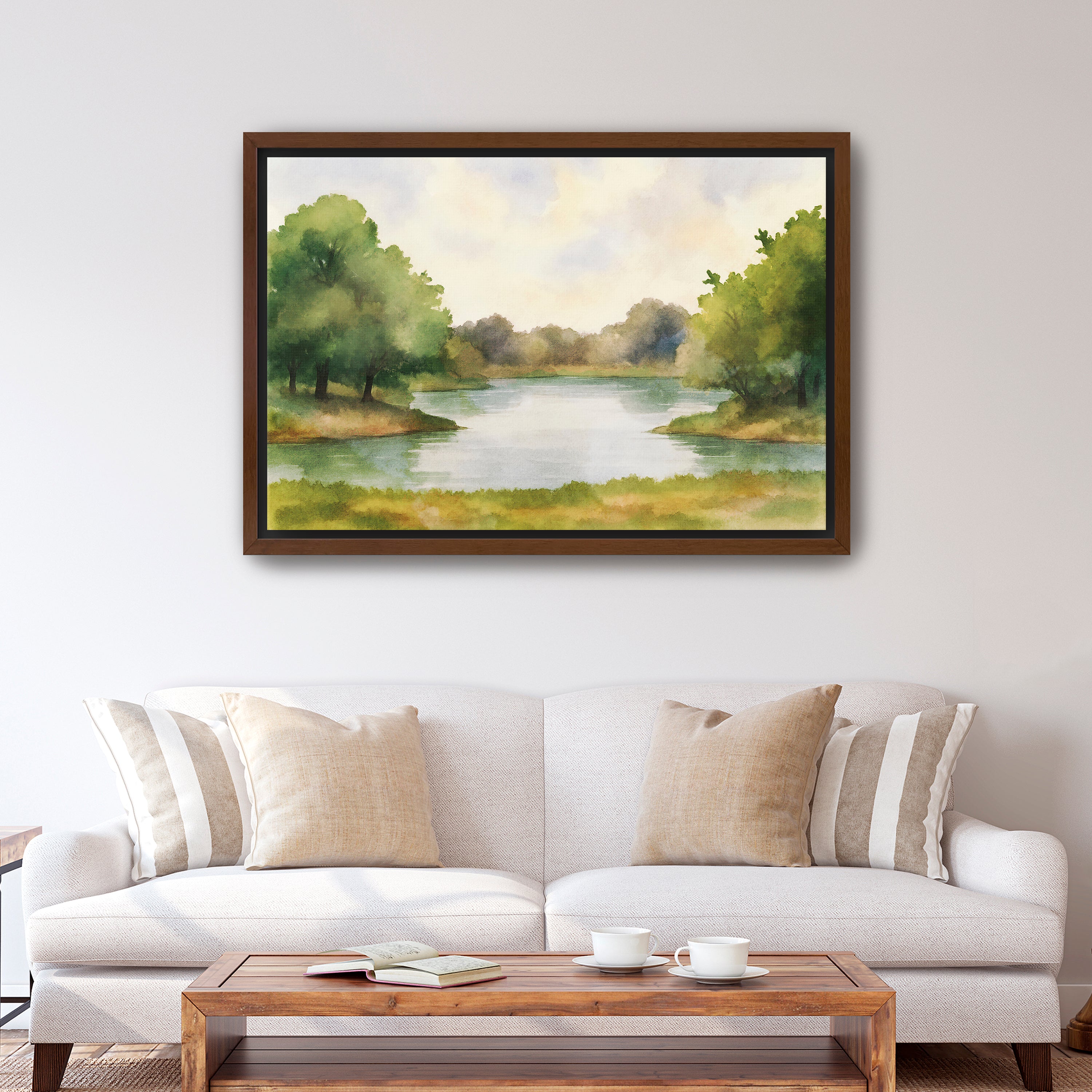 Lakeside Moments Canvas Giclee