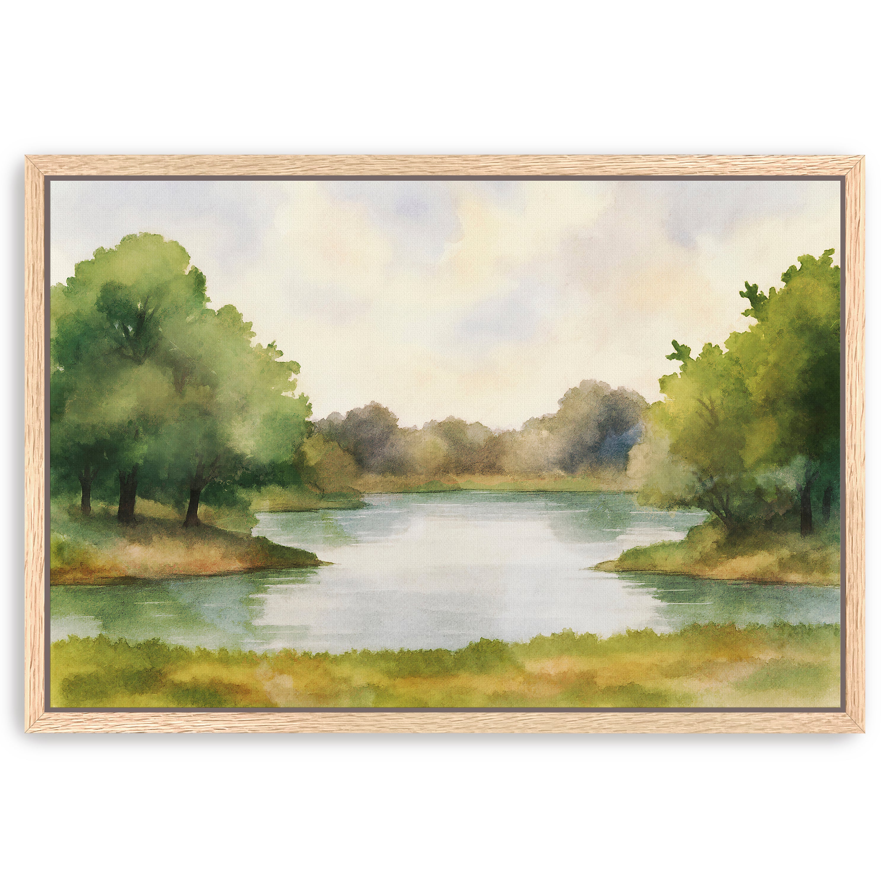 Lakeside Moments Canvas Giclee