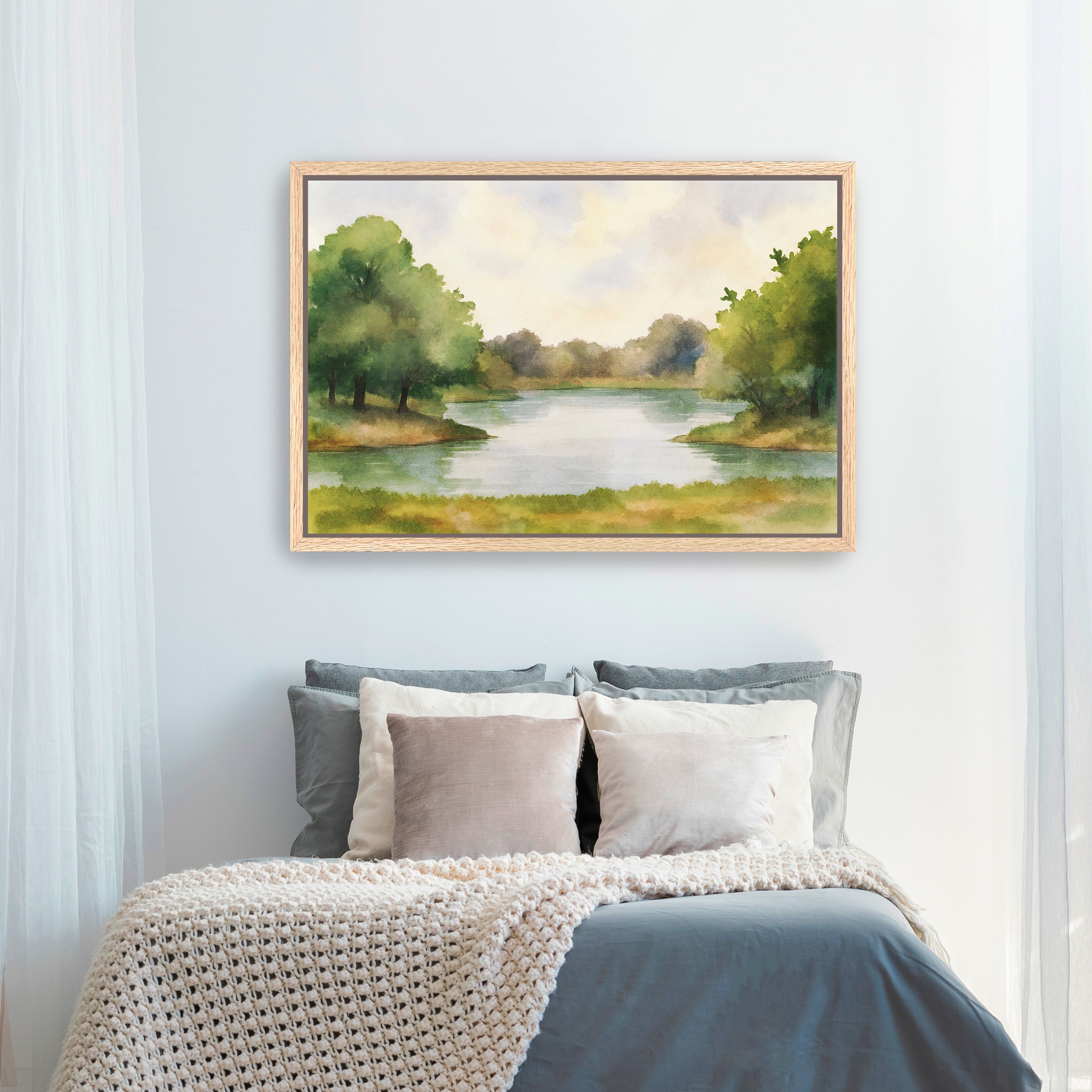 Lakeside Moments Canvas Giclee