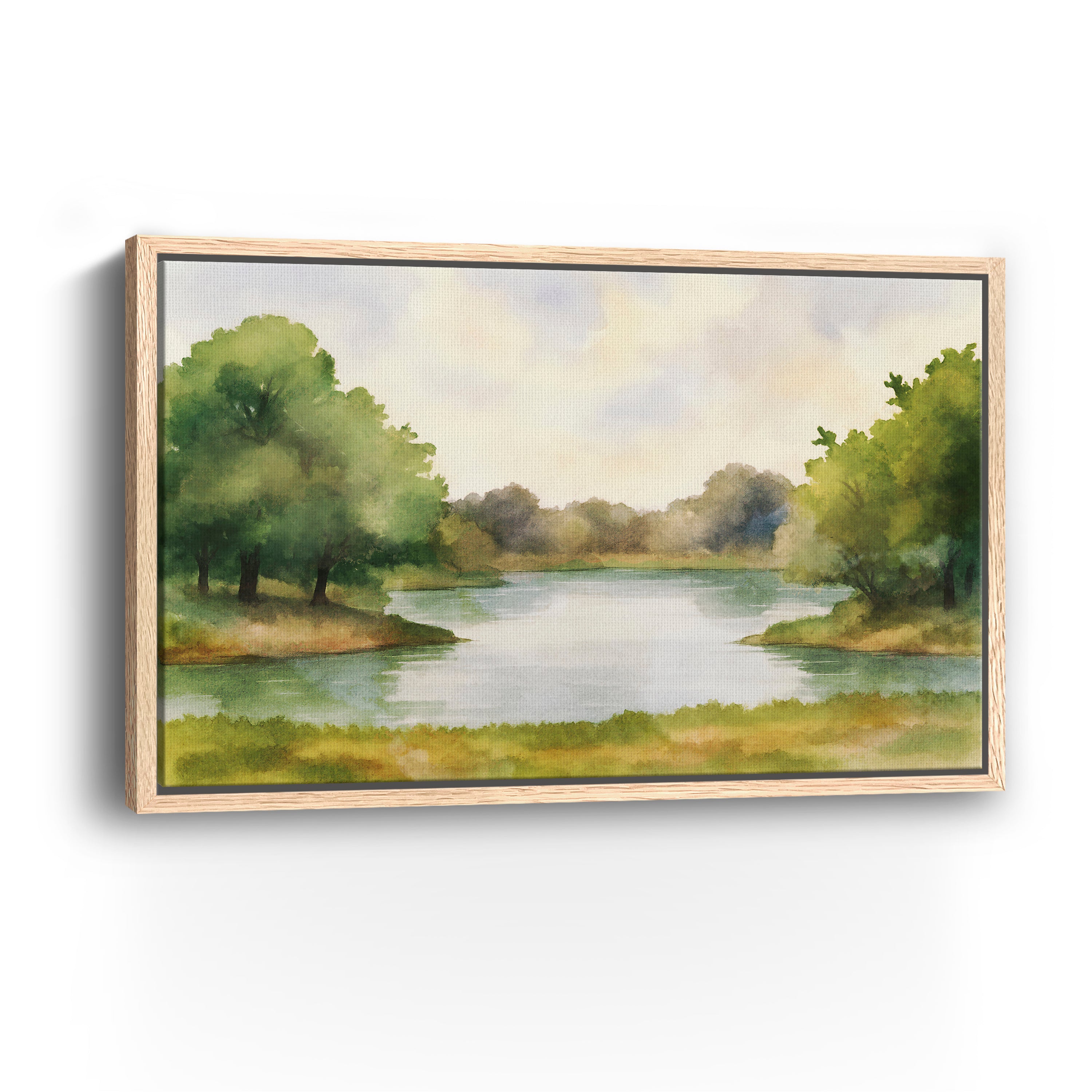 Lakeside Moments Canvas Giclee