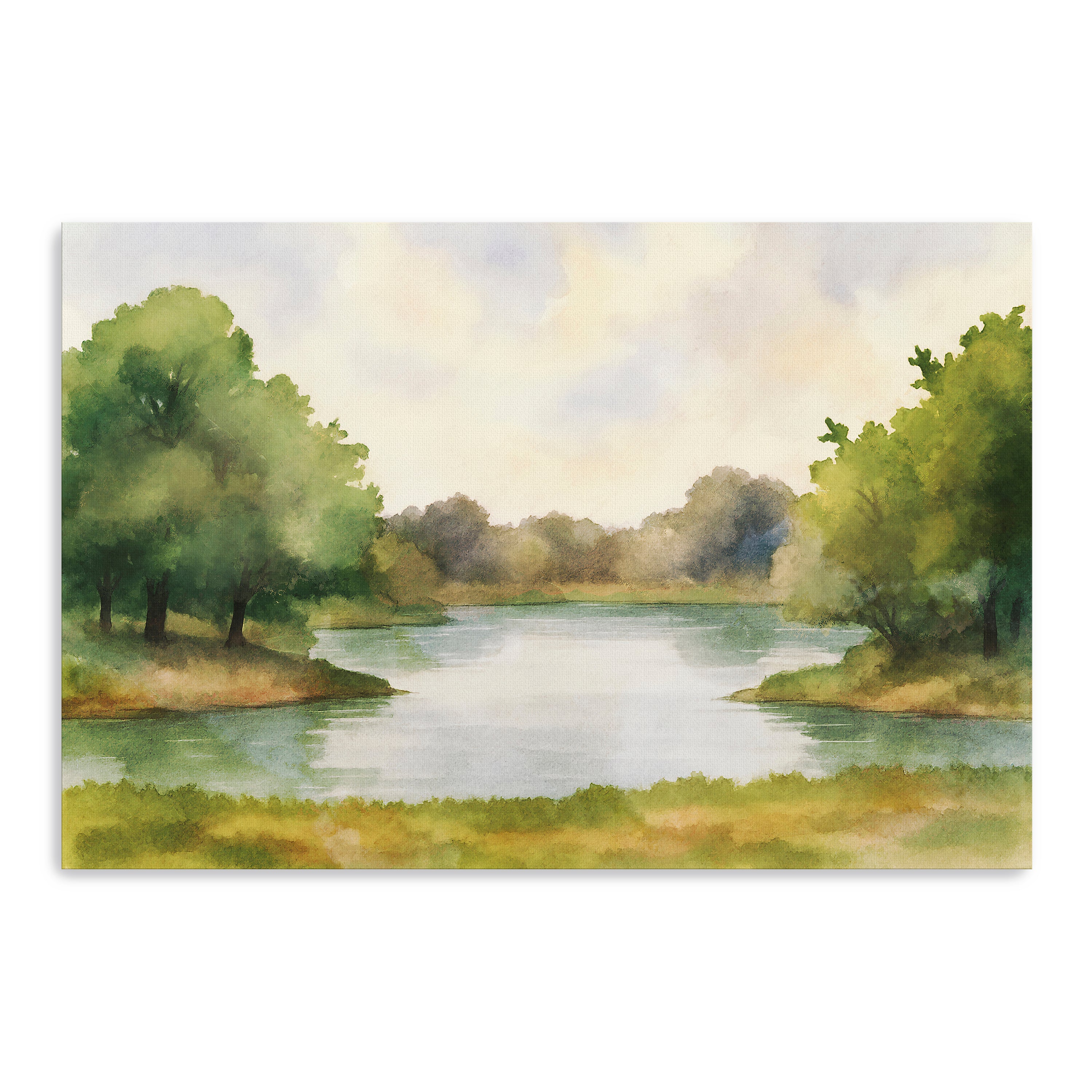 Lakeside Moments Canvas Giclee